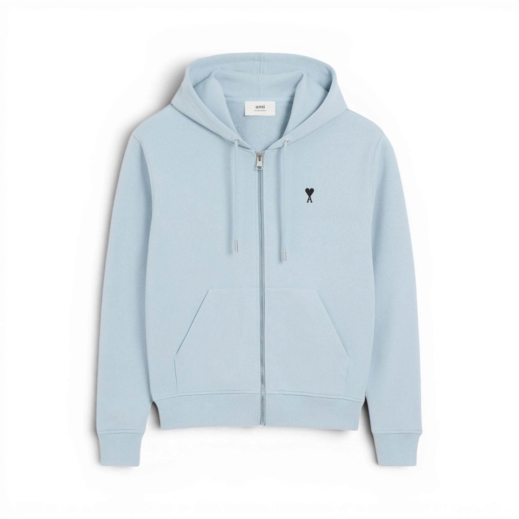 Ami Paris Sweat Zip à Capuche