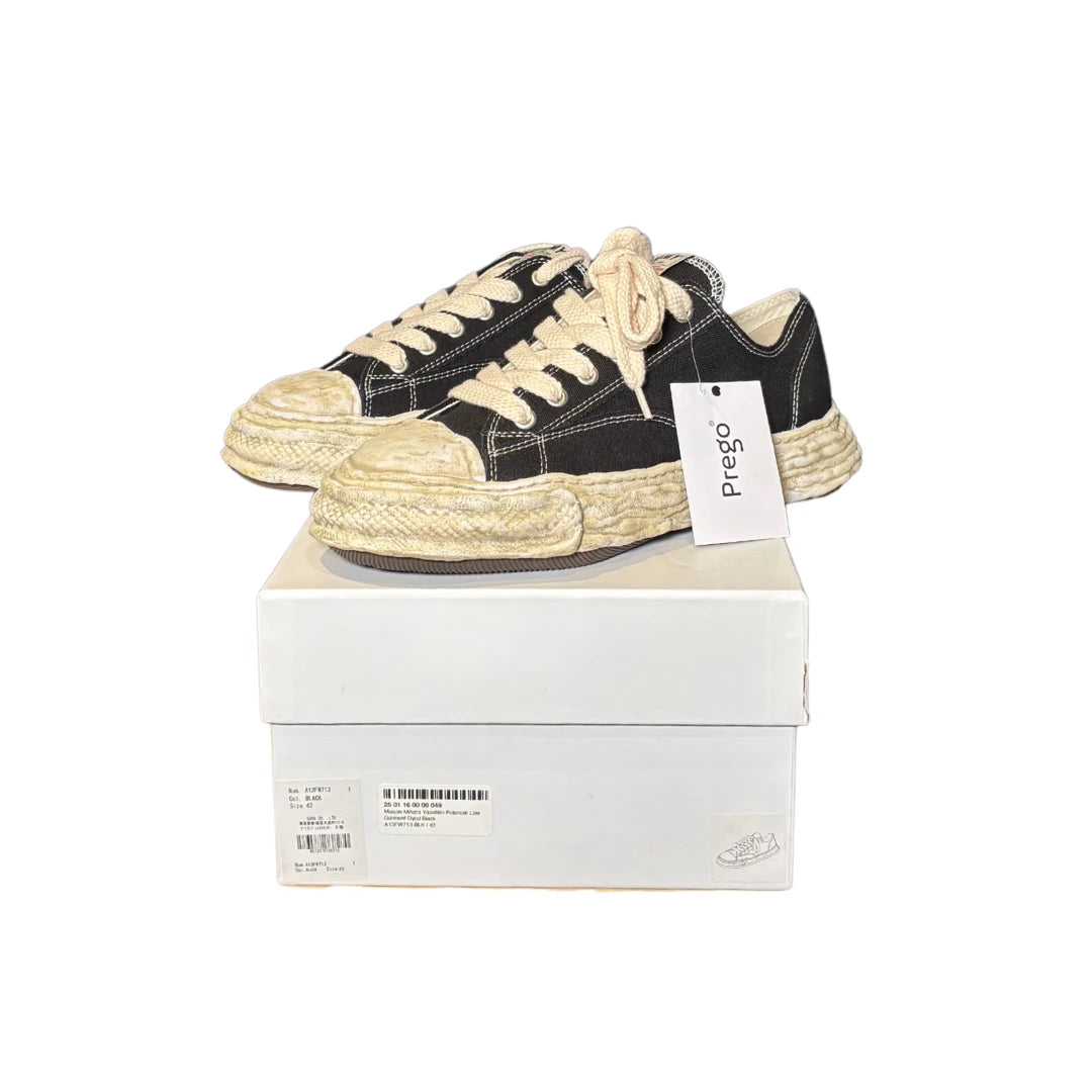 Mihara Yasuhiro Black - Sneakers Cuir Noir