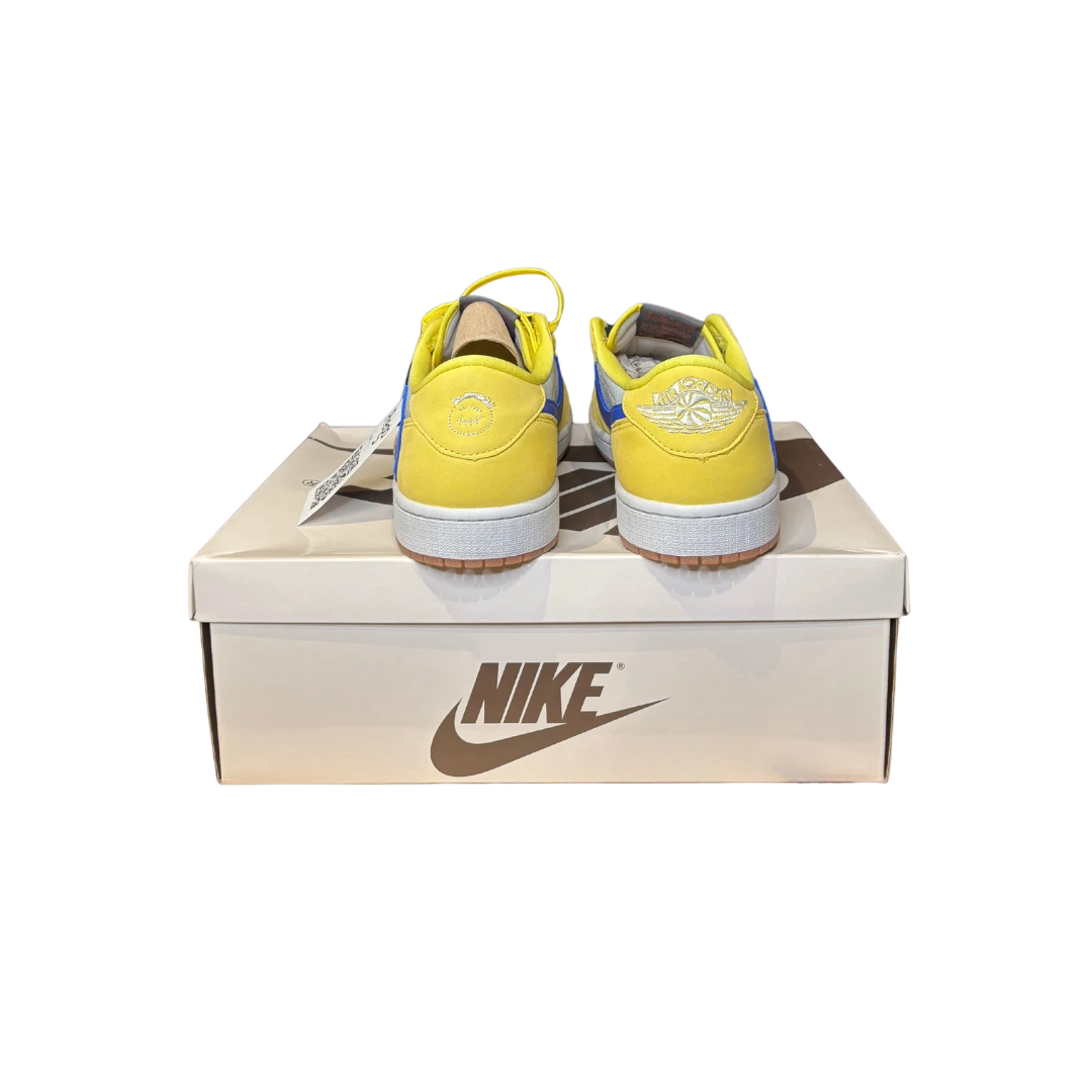 Air Jordan 1 Low OG SP x Travis Scott 'Canary' - Nike
