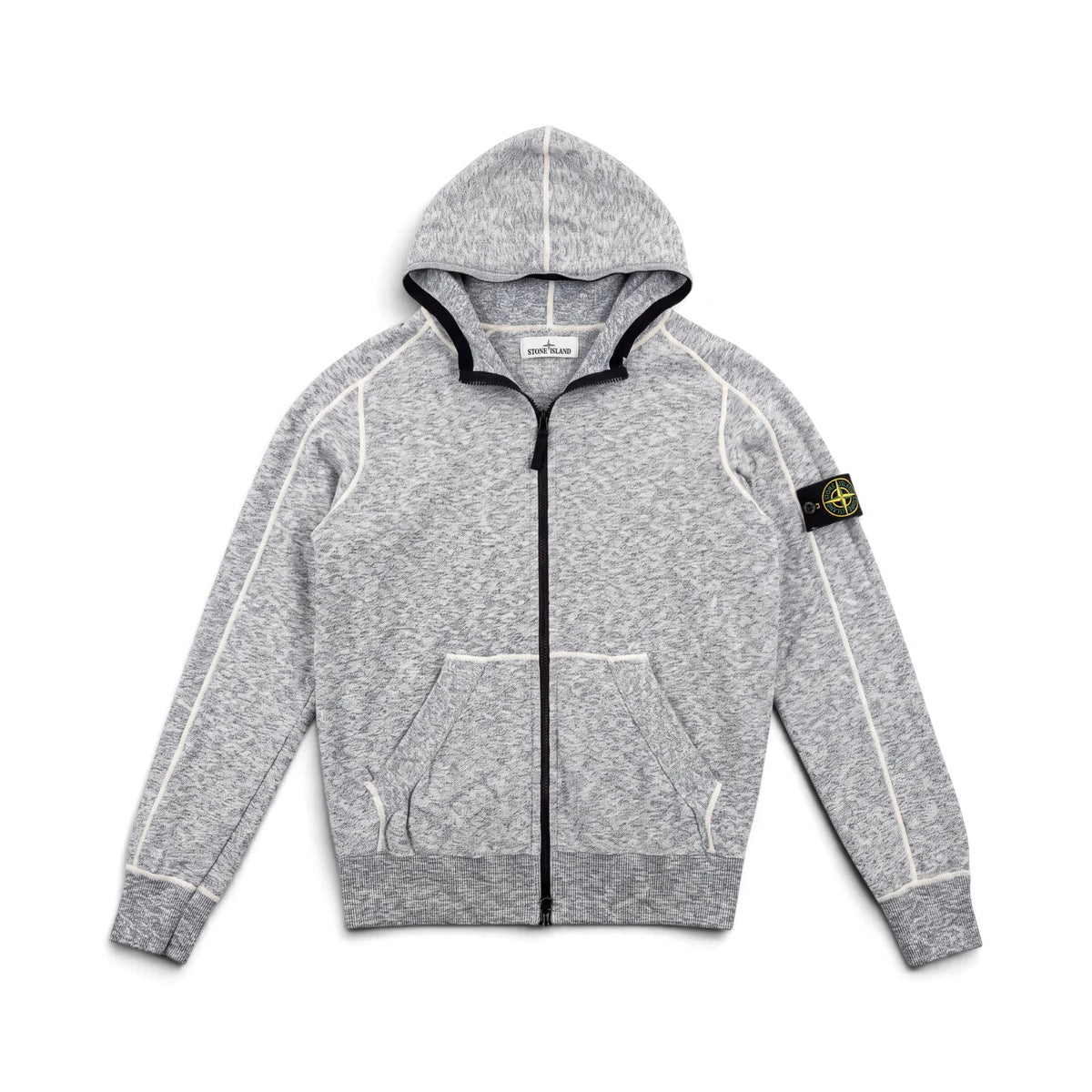 Stone Island Zip à Capuche
