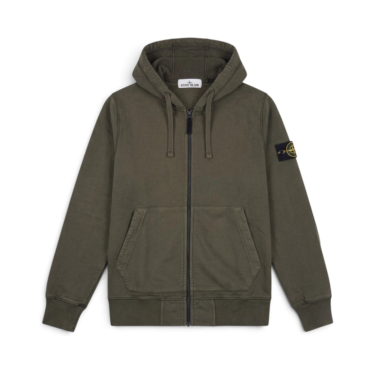 Stone Island Zip à Capuche