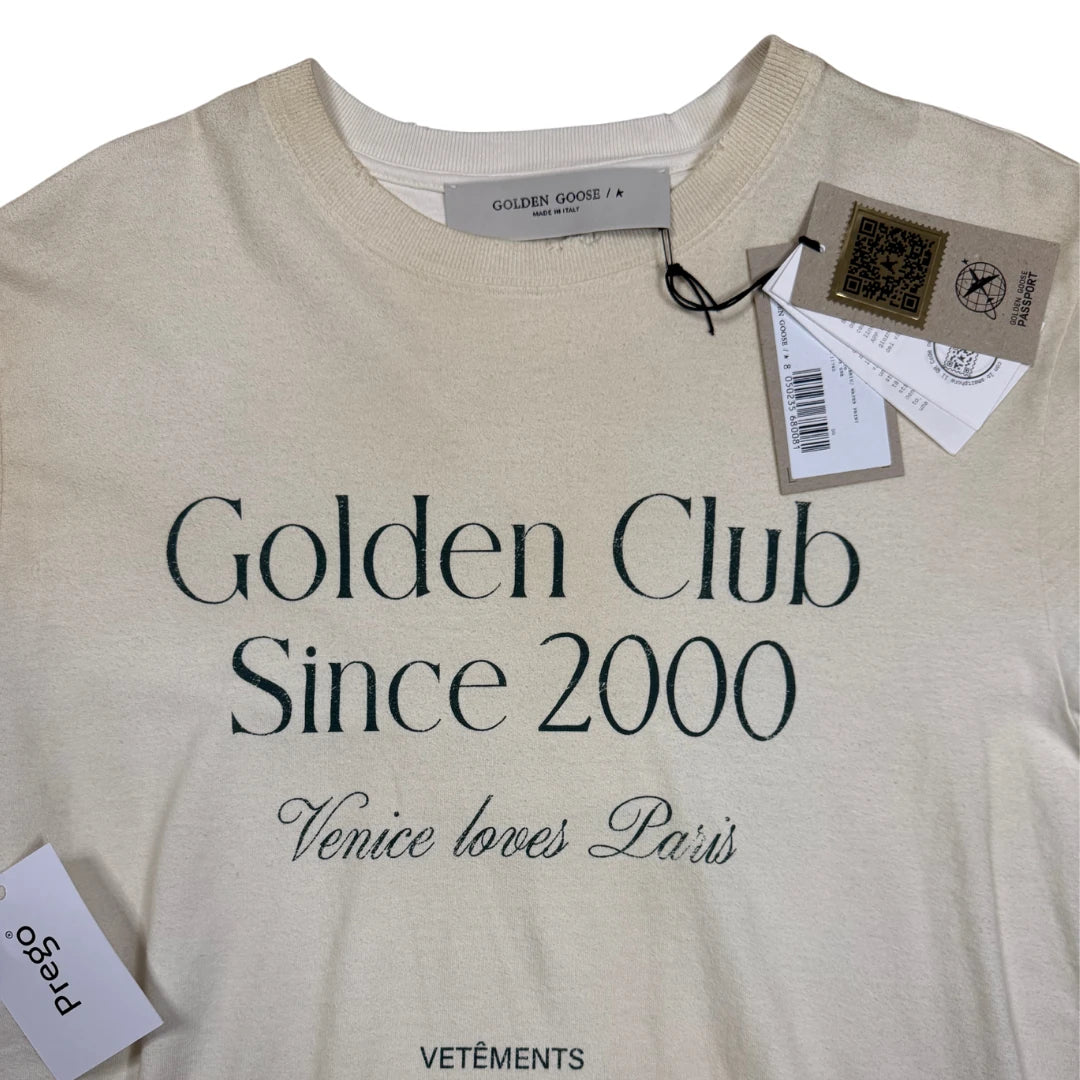 T-shirt Golden Club - Golden Goose