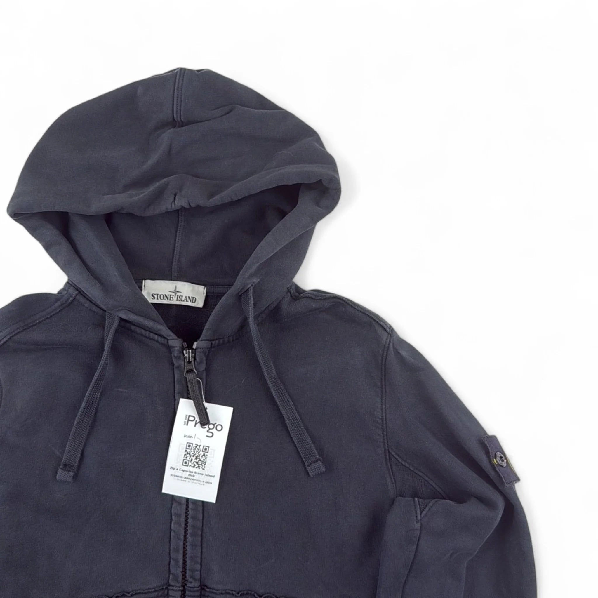 Stone Island Zip à Capuche — Taille S — Photo 2/3 #État_Occasion · Très bon · Pièce 3