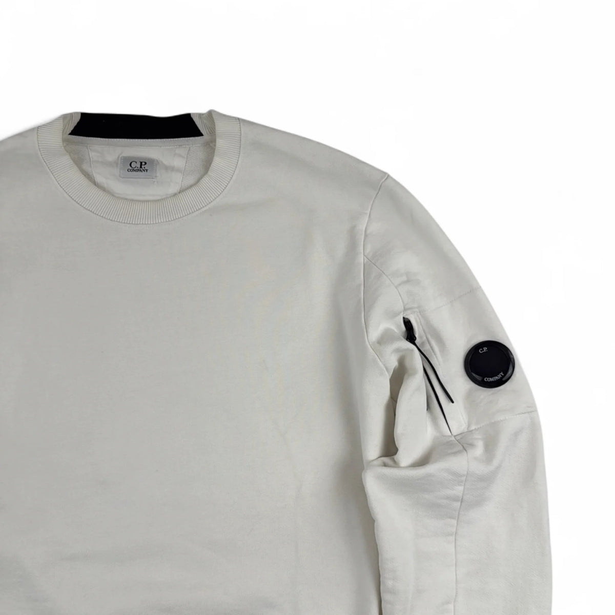 C.P. Company Pull Col Rond Hooded — Taille L — Photo 2/3 #État_Très bon état