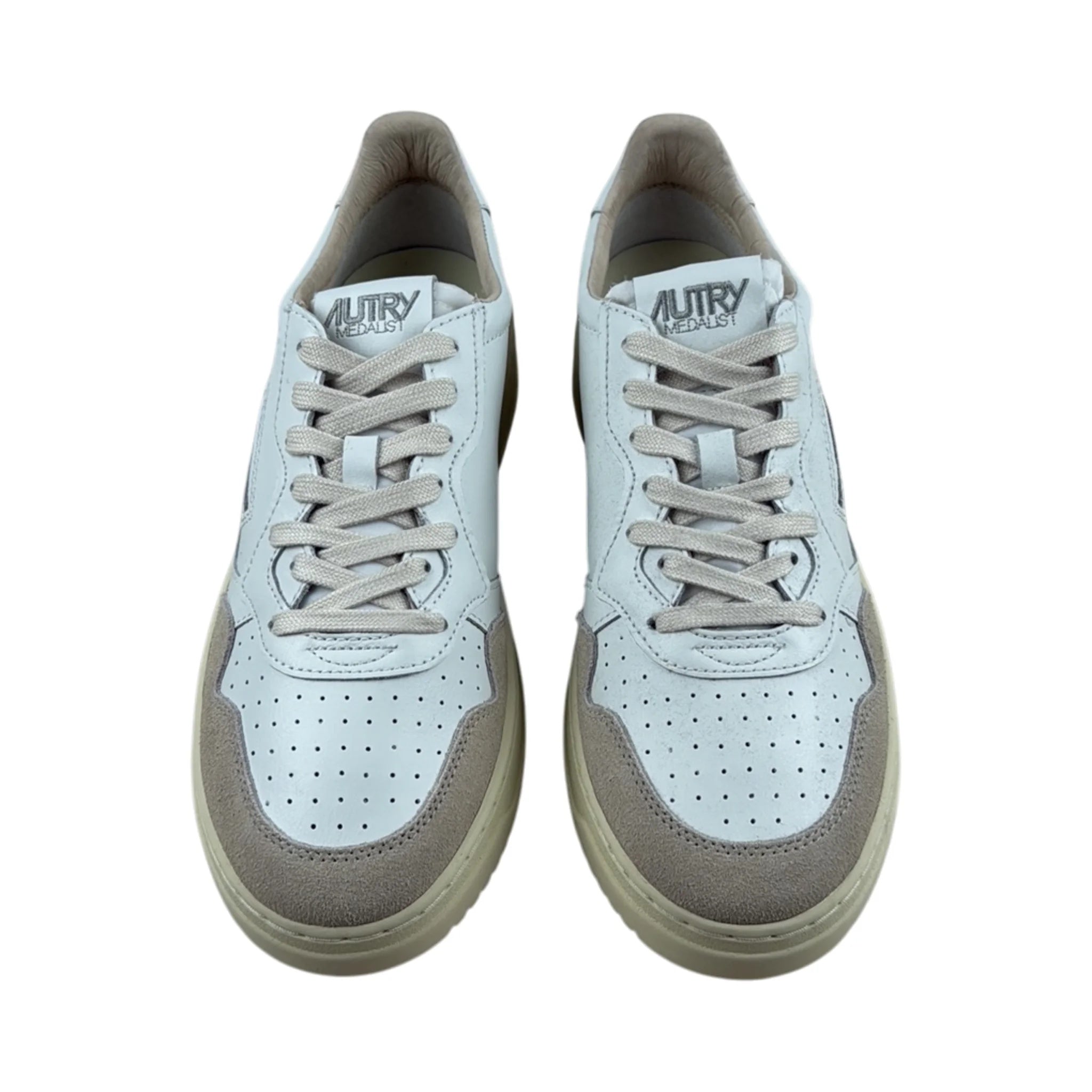 Autry Medalist Leather Low