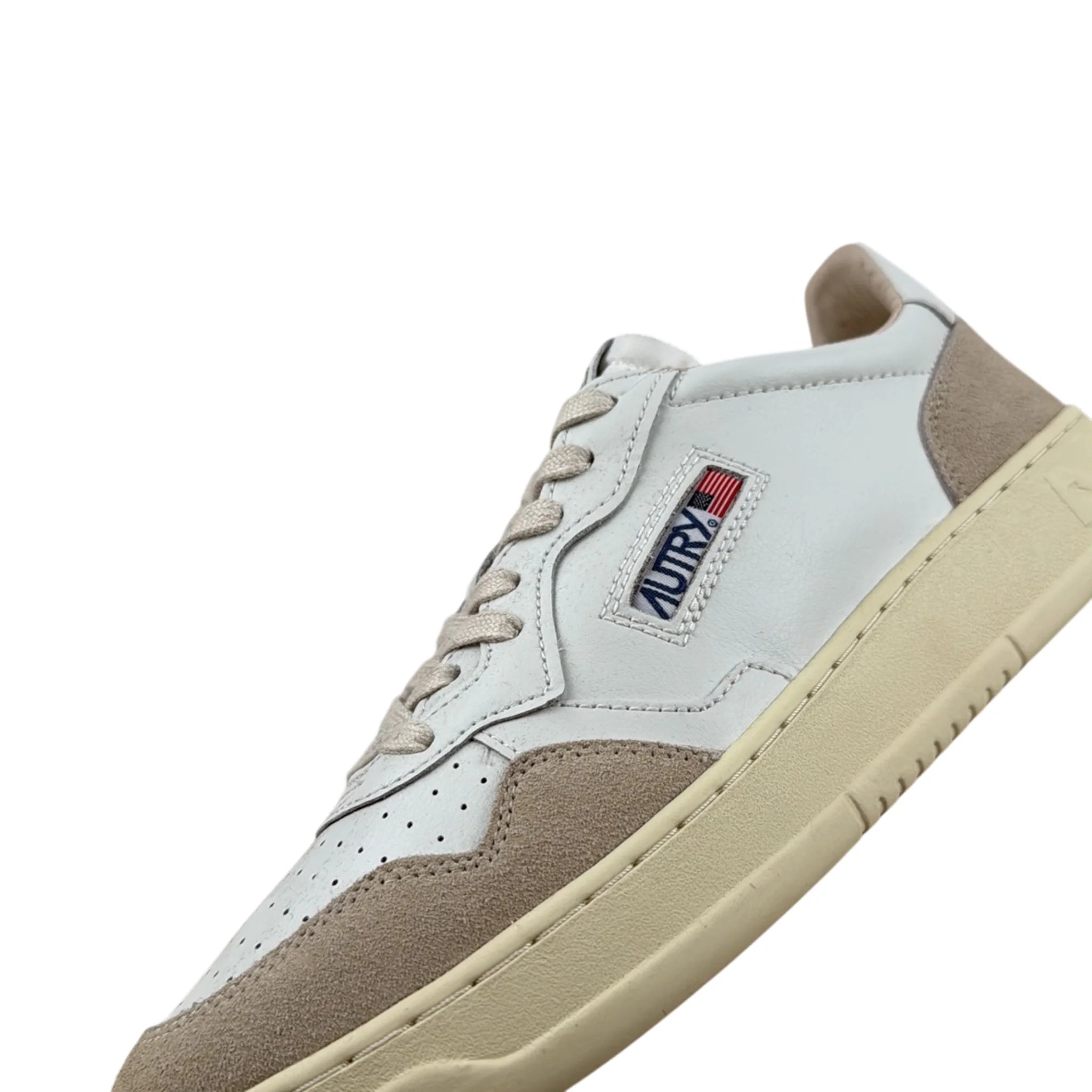 Autry Medalist Leather Low