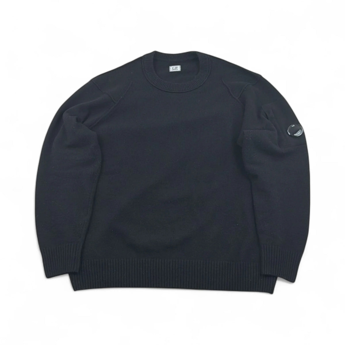 C.P. Company Pull Col Rond Laine Hooded — Taille XL — Photo 1/2 #État_Très bon état