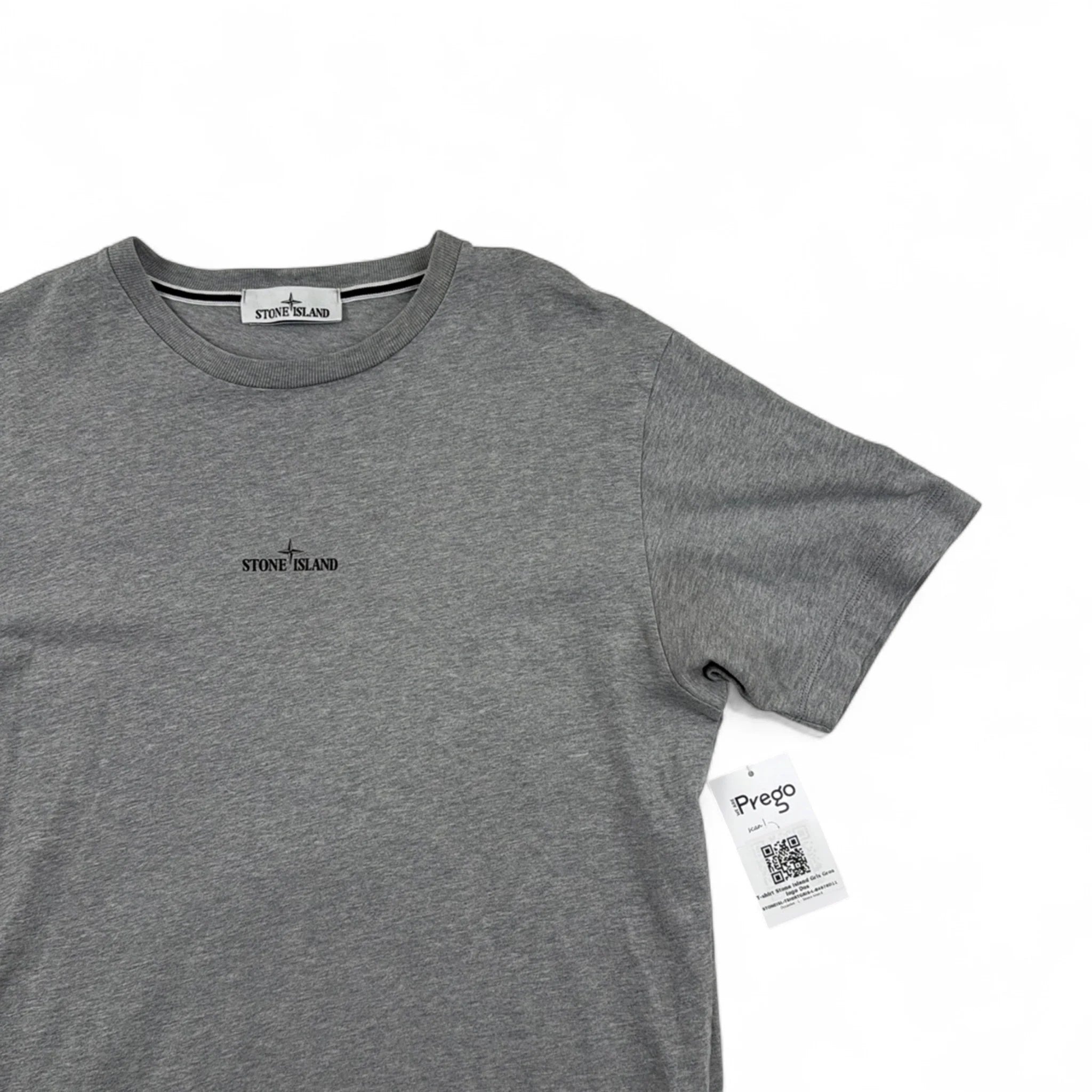 Stone Island T-Shirt Gros logo Dos — Taille L — Photo 2/3 #État_Occasion · Très bon