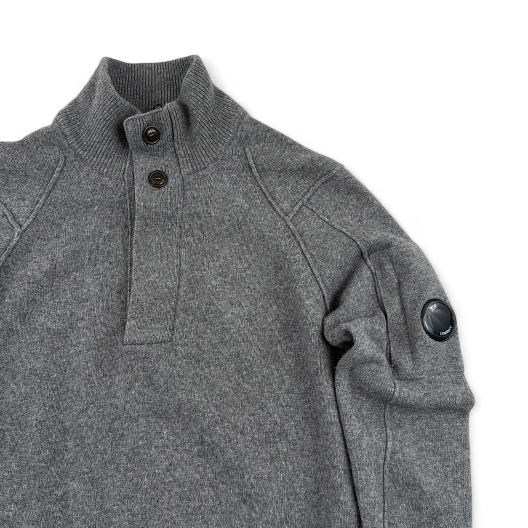 C.P. Company Half Zip Hooded Laine — Taille S — Photo 2/3 #État_Très bon état · Pièce 1