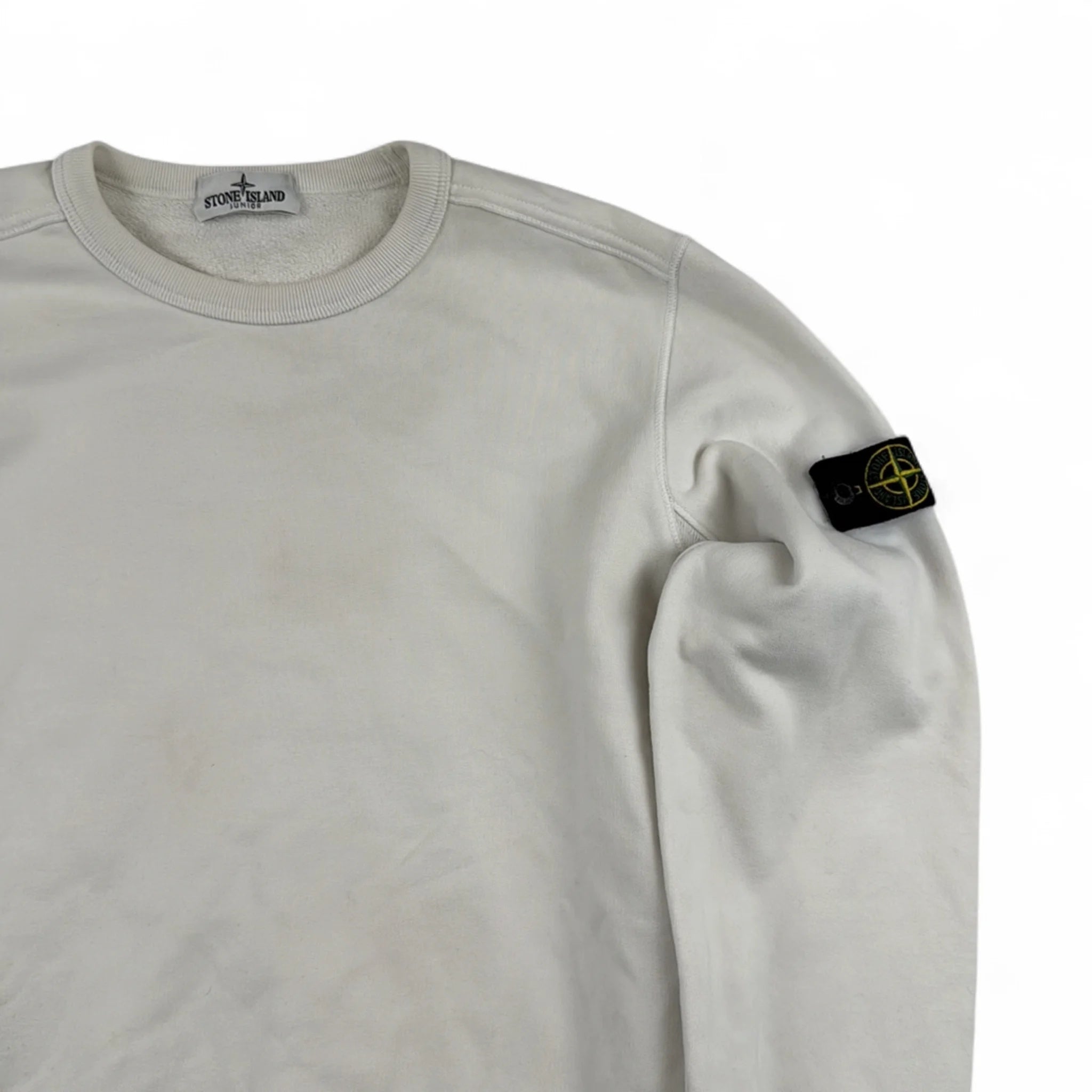 Stone Island Pull Col Rond Junior — Taille XS — Photo 2/3 #État_Occasion · Très bon