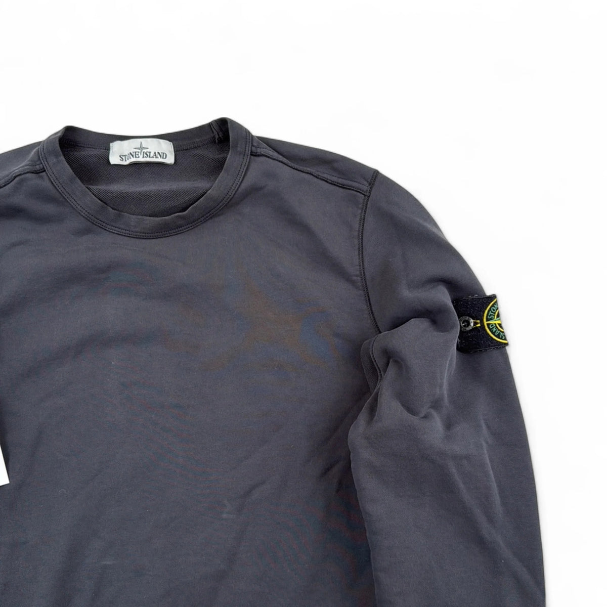 Stone Island Pull à Col Rond — Taille M — Photo 2/3 #État_Très bon état · Pièce 1