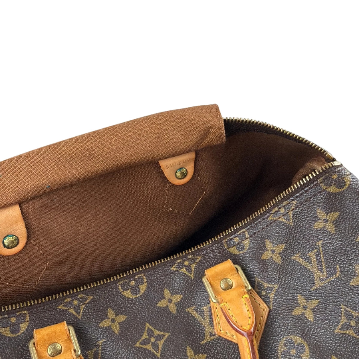 Louis Vuitton Speedy 35 Monogram — Taille UNIQUE — Photo 9/12 #État_Très bon état · Pièce 2
