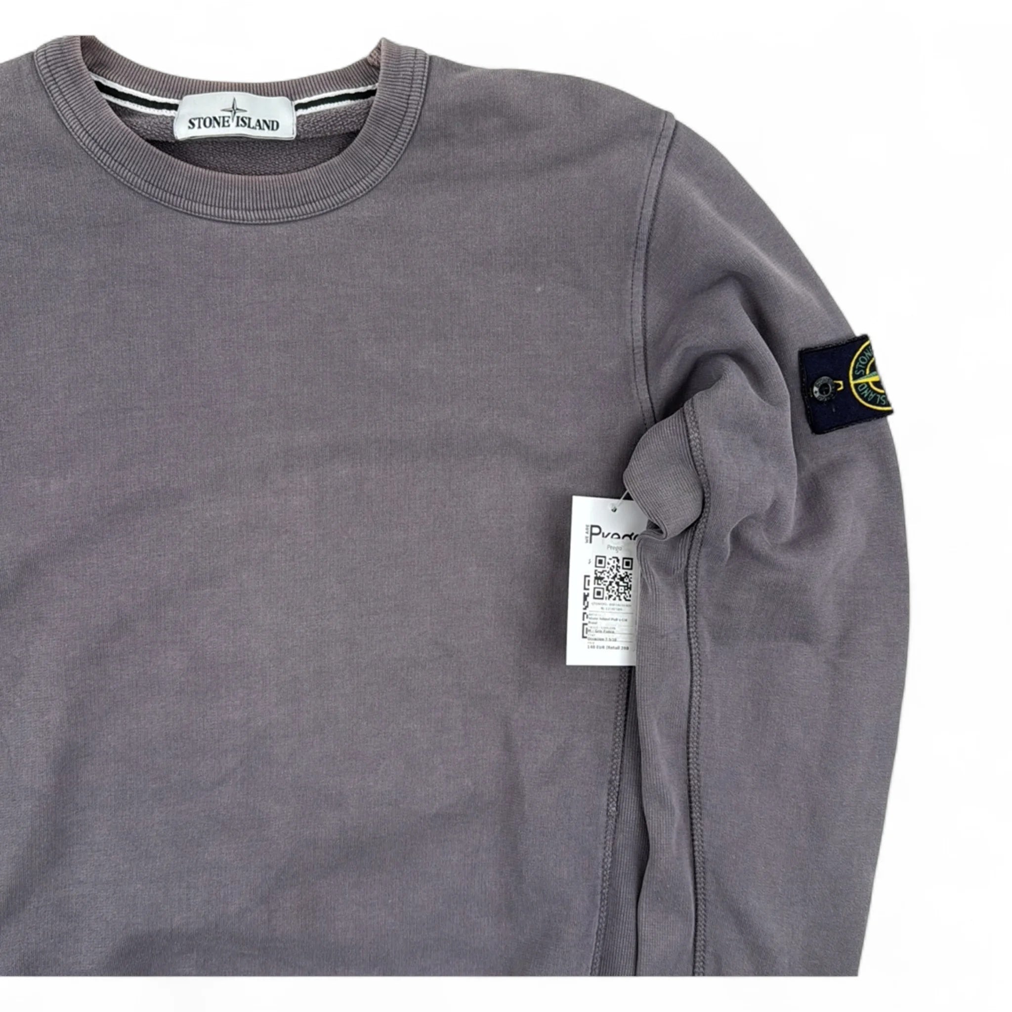 Stone Island Pull à Col Rond — Taille M — Photo 2/3 #État_Occasion · Bon