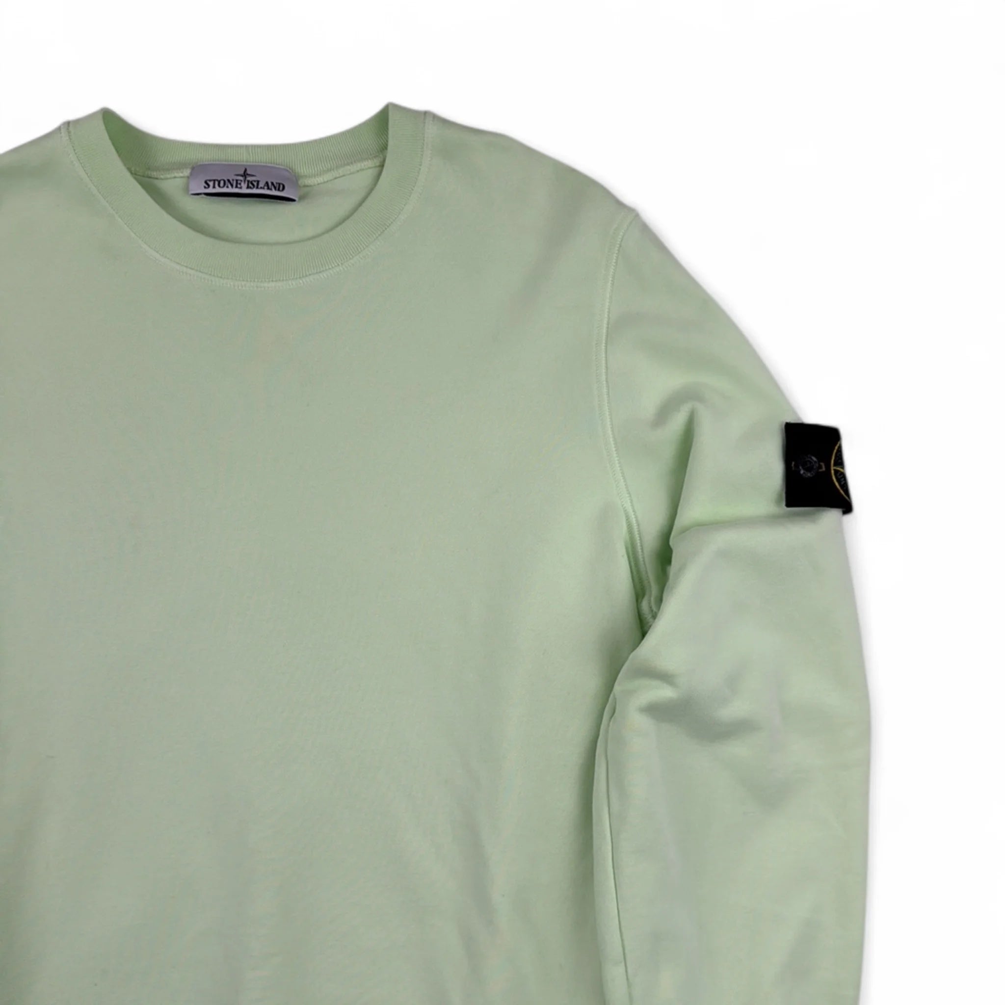 Stone Island Pull à Col Rond — Taille M — Photo 2/3 #État_Occasion · Très bon