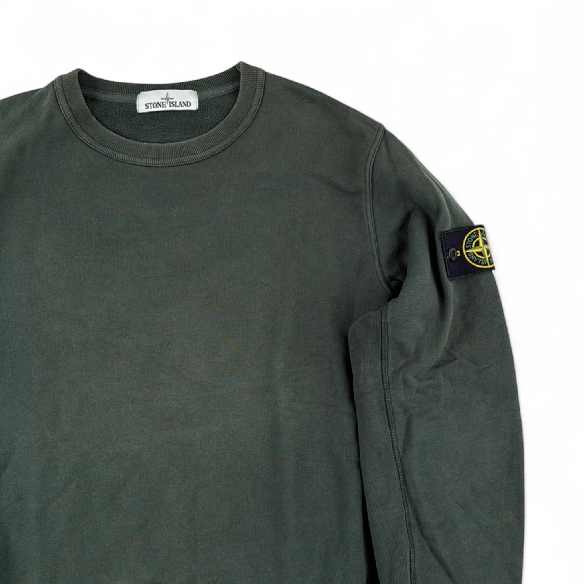 Stone Island Pull Col Rond — Taille M — Photo 2/3 #État_Très bon état
