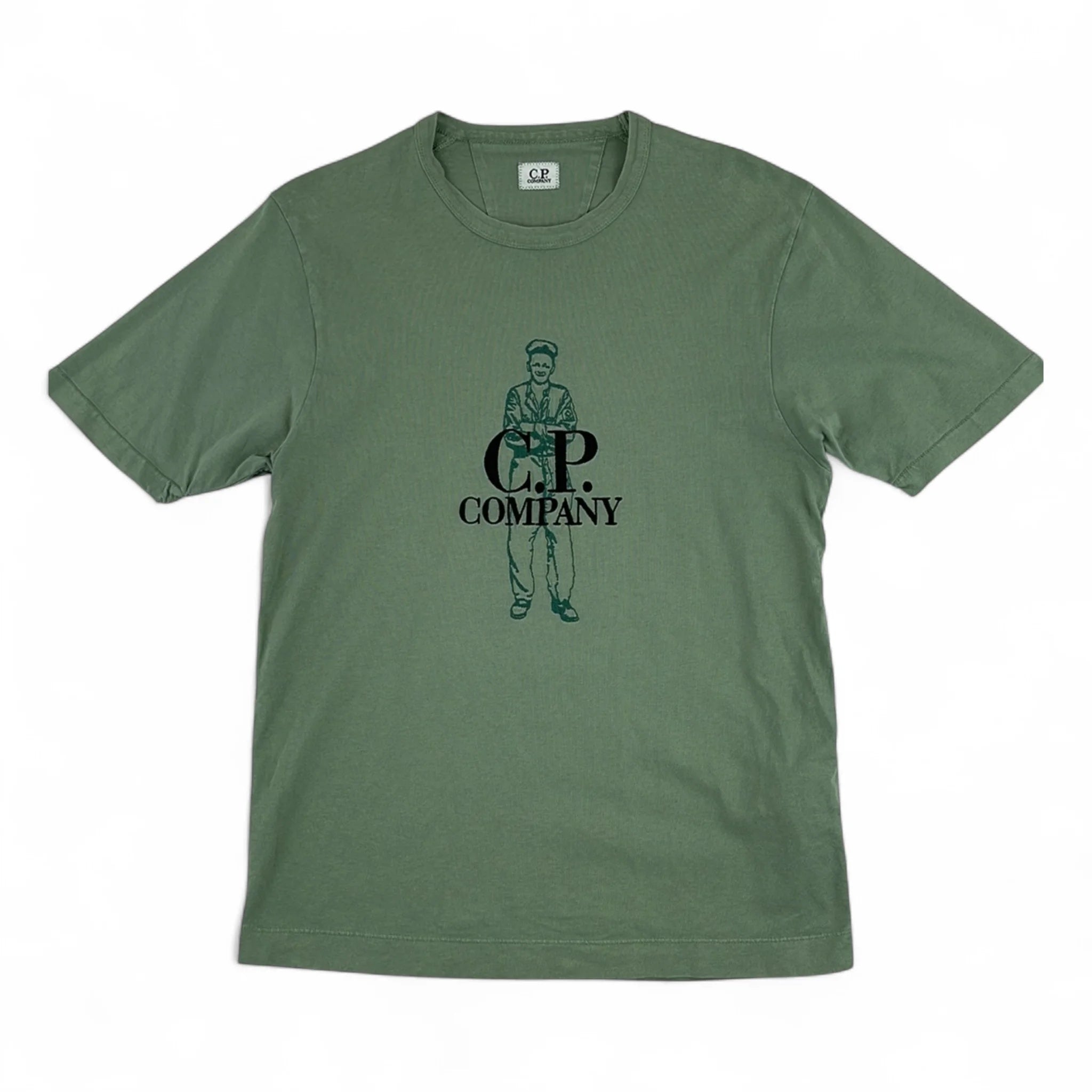 C.P. Company T-Shirt Jersey British Sailor — Taille S — Photo 1/3 #État_Très bon état