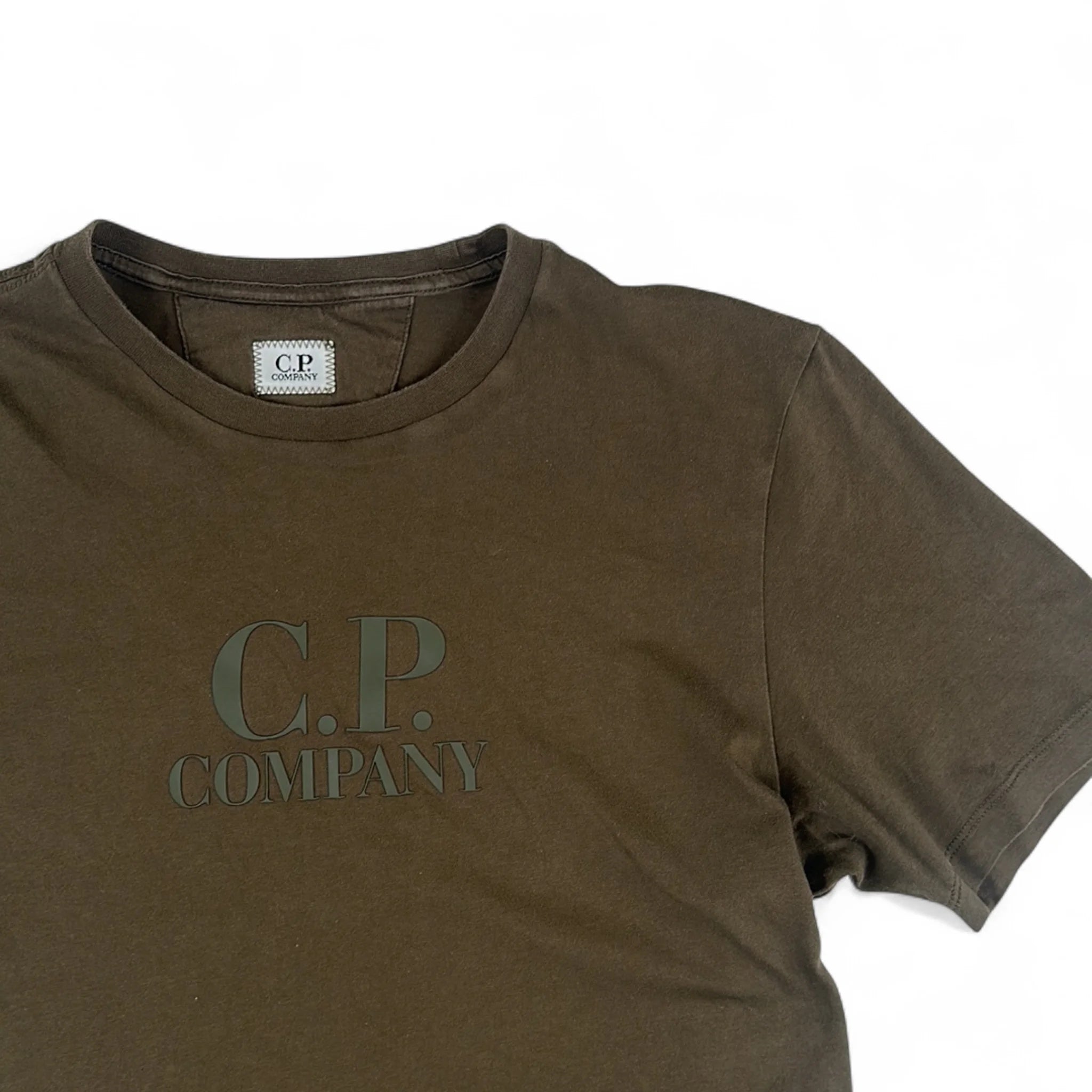 C.P Company T shirt logo écrit — Taille S — Photo 2/3 #État_Occasion · Très bon