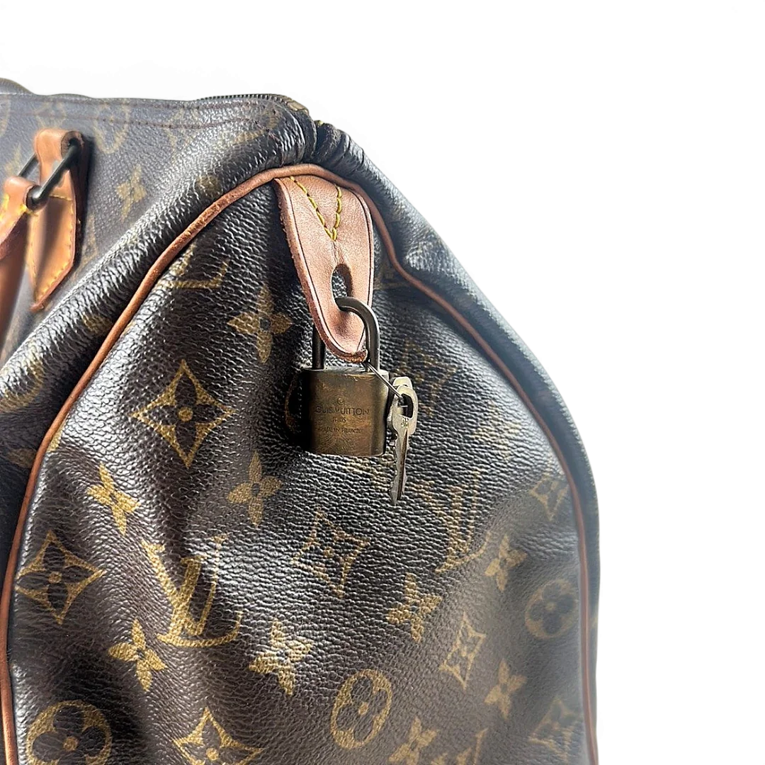 Louis Vuitton Speedy 35 Monogram — Taille UNIQUE — Photo 11/12 #État_Très bon état · Pièce 3
