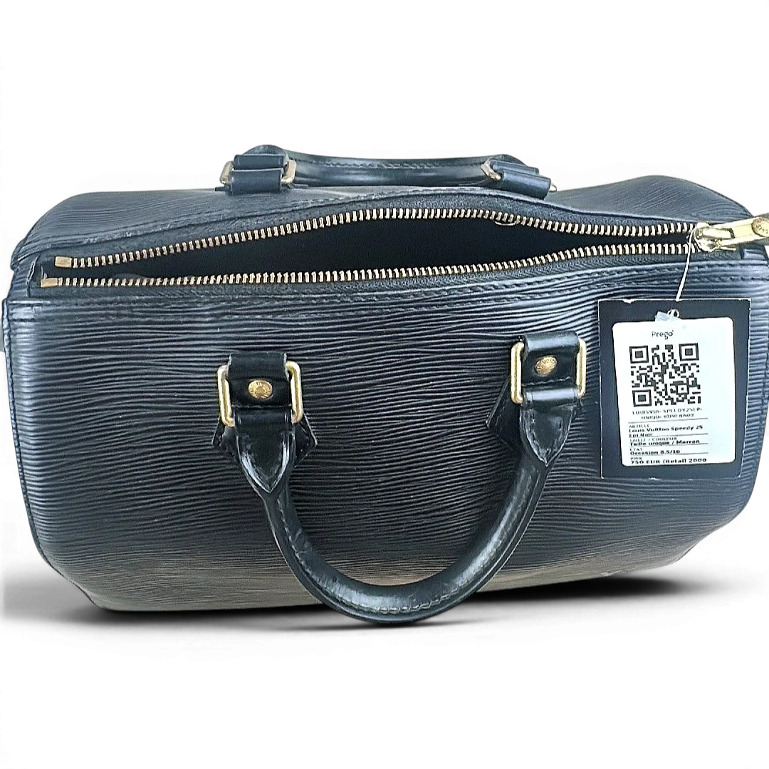 Louis Vuitton Speedy 25 Épi Noir — Taille UNIQUE — Photo 8/11 #État_Très bon état