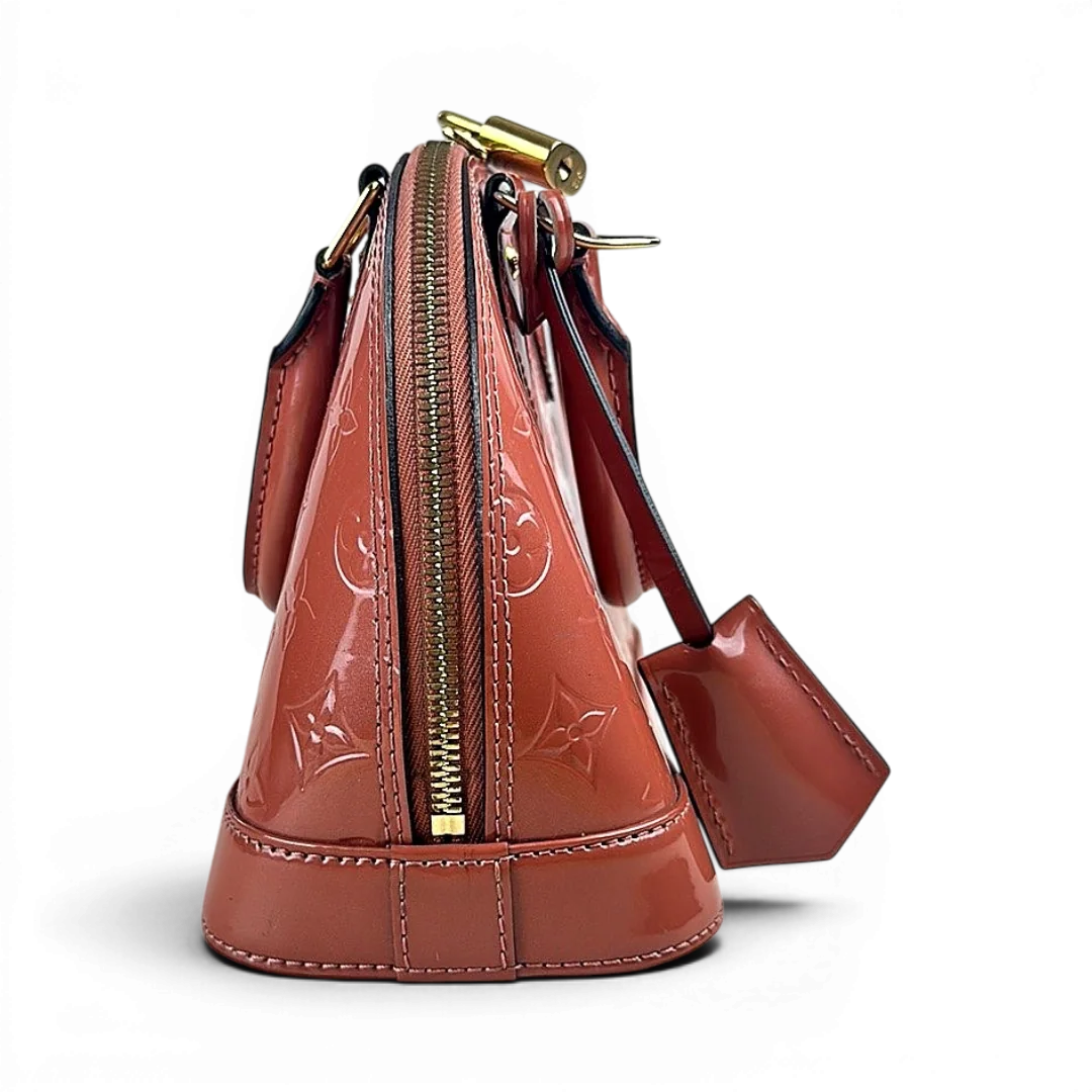 Louis Vuitton Alma BB Vernis Rose — Taille M — Photo 6/9 #État_Bon état