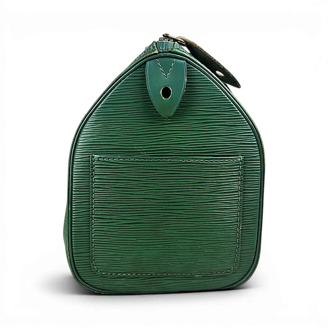 Louis Vuitton Speedy 25cm Épi Vert — Taille M — Photo 6/12 #État_Bon état