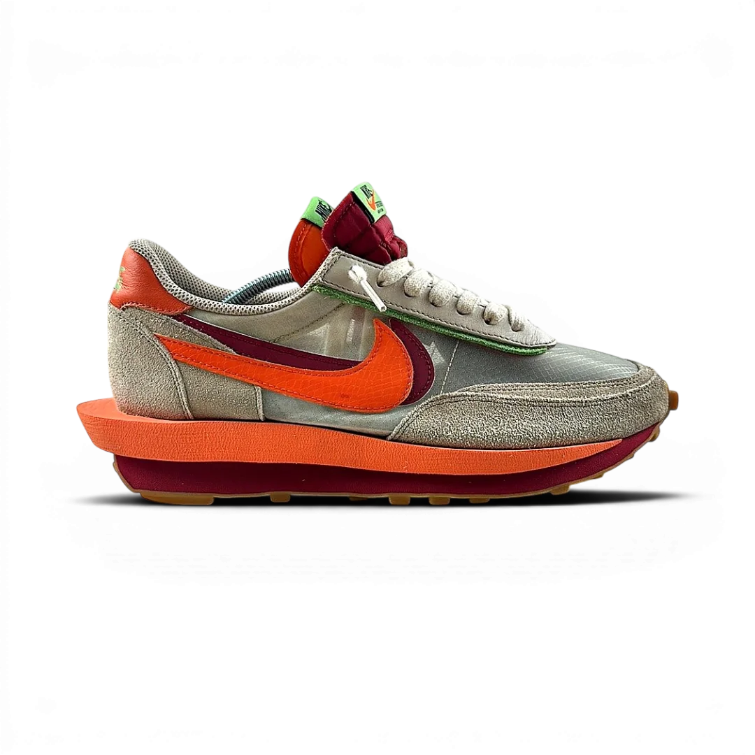 Nike LD Waffle Sacai X CLOT Kiss of Death Net Blaze — Taille 43 — Photo 1/5 #État_Très bon état · Sans boîte · Pièce 3