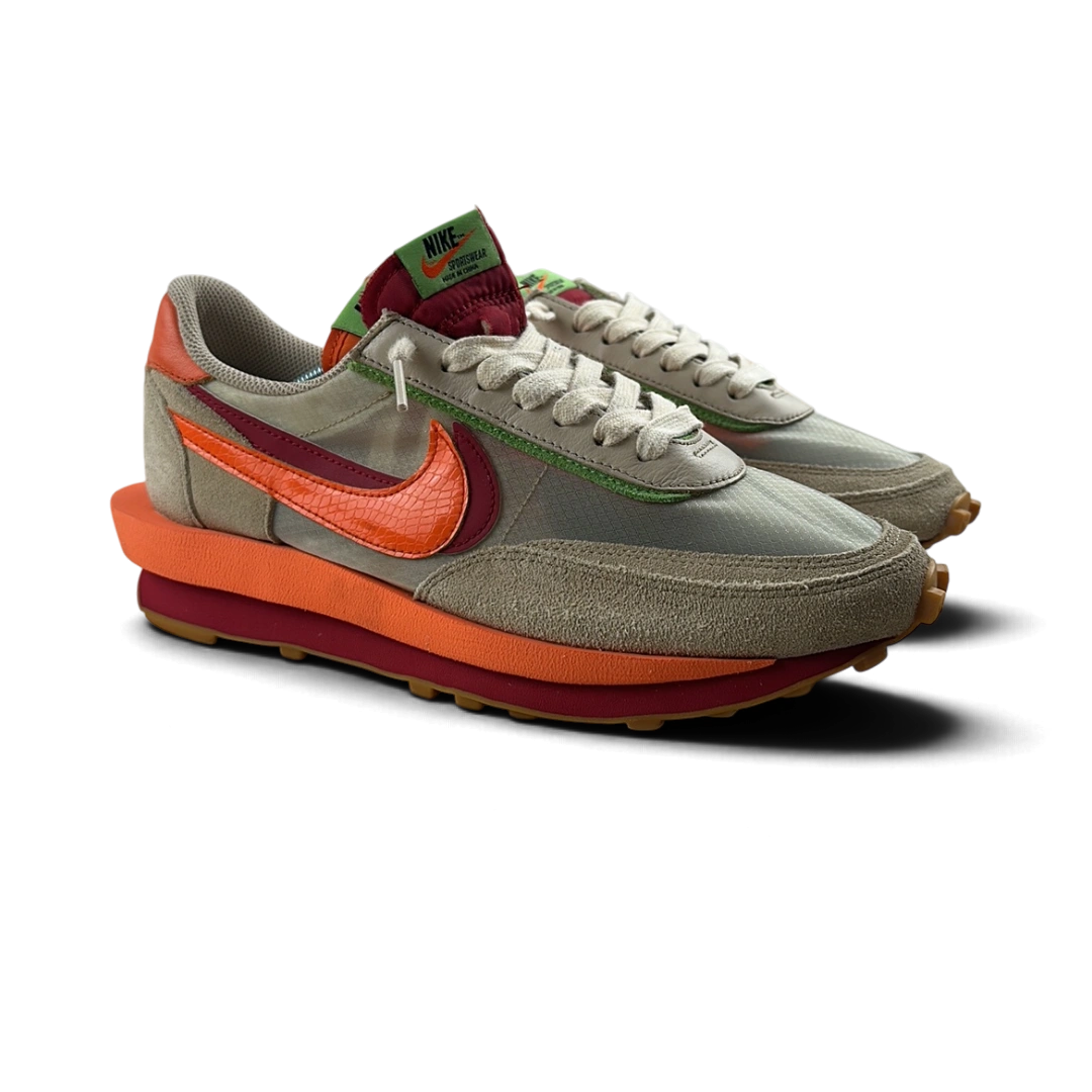 Nike LD Waffle Sacai X CLOT Kiss of Death Net Blaze — Taille 43 — Photo 5/5 #État_Très bon état · Sans boîte · Pièce 3