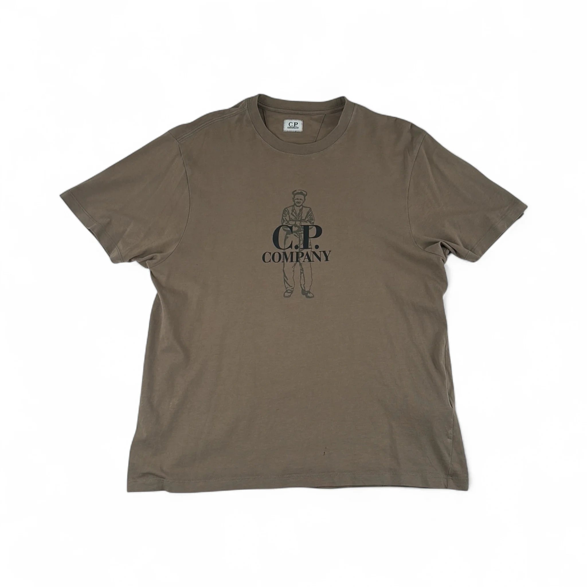 C.P. Company T-Shirt Jersey British Sailor — Taille M — Photo 1/4 #État_Très bon état