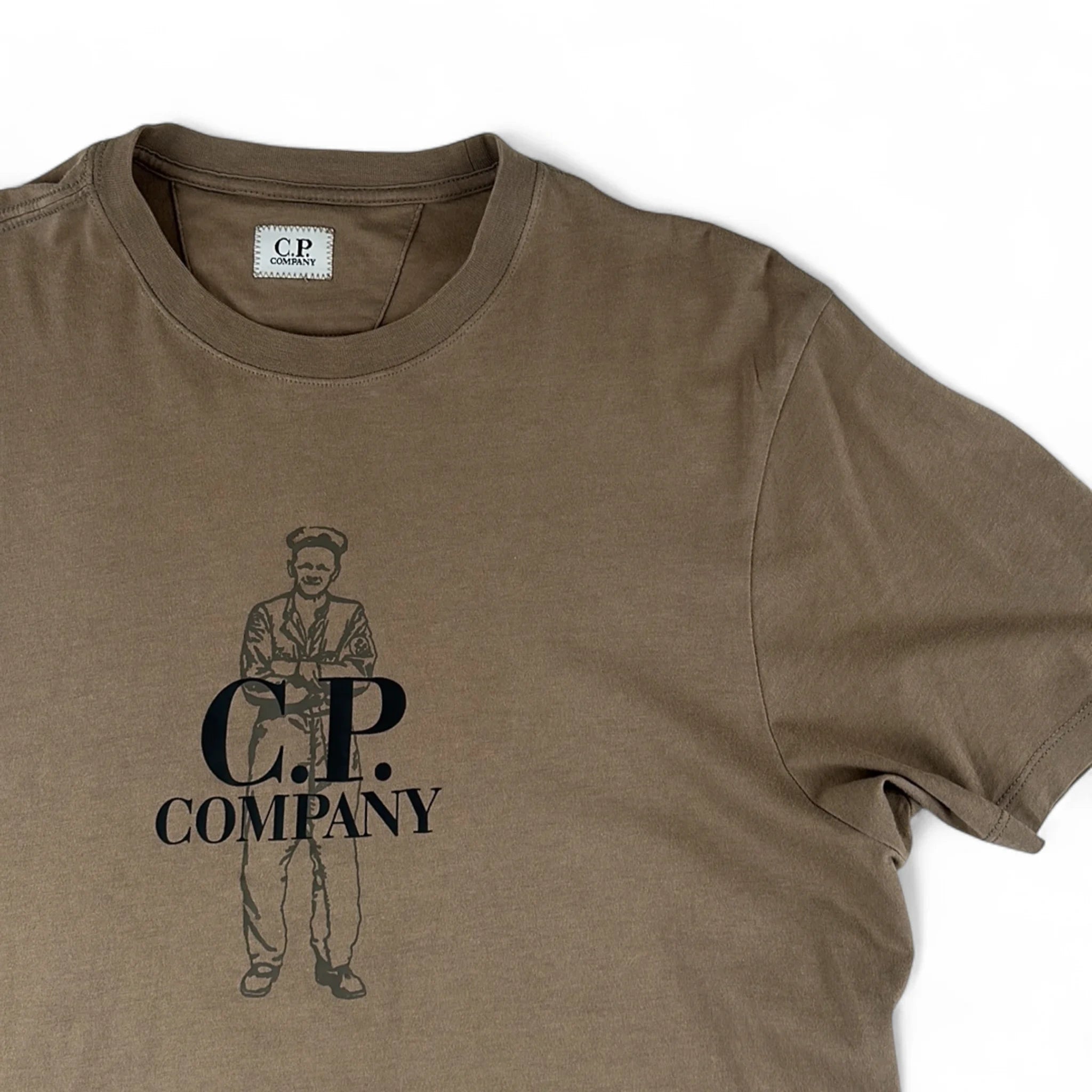 C.P. Company T-Shirt Jersey British Sailor — Taille M — Photo 2/4 #État_Très bon état