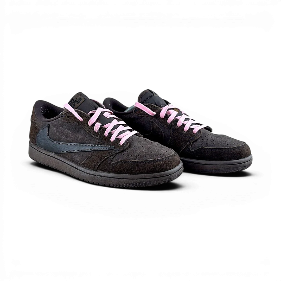 Jordan 1 Low Travis Scott Brown Velvet — Taille 43 — Photo 5/5 #État_Très bon état · Avec boîte