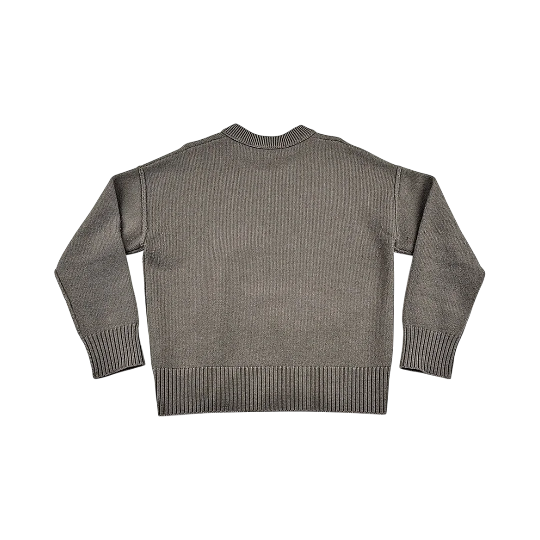 Ami Paris Pull Col Rond Laine — Taille S — Photo 6/6 #État_Très bon état