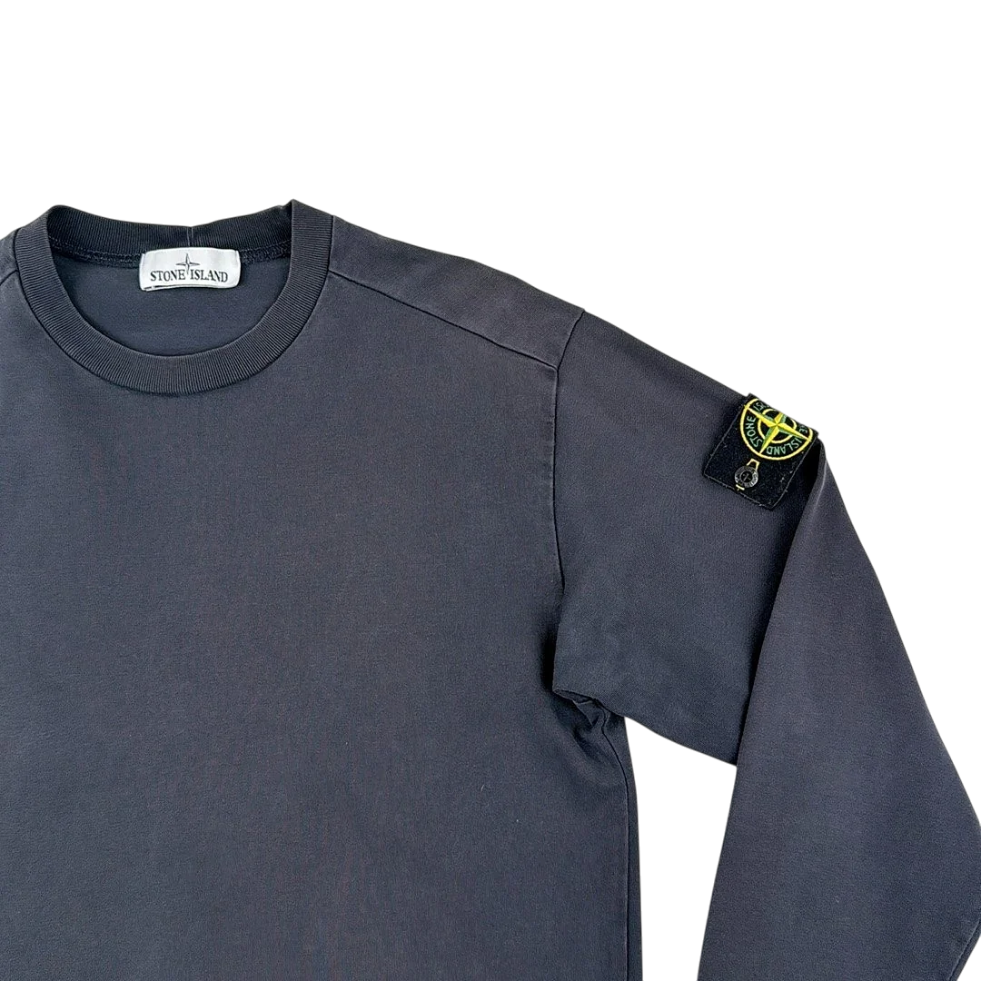 Stone Island Pull Col Rond Fin — Taille S — Photo 4/6 #État_Très bon état · Pièce 3