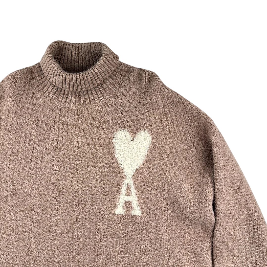 Ami Paris Pull Col Roulé — Taille L — Photo 2/3 #État_Très bon état