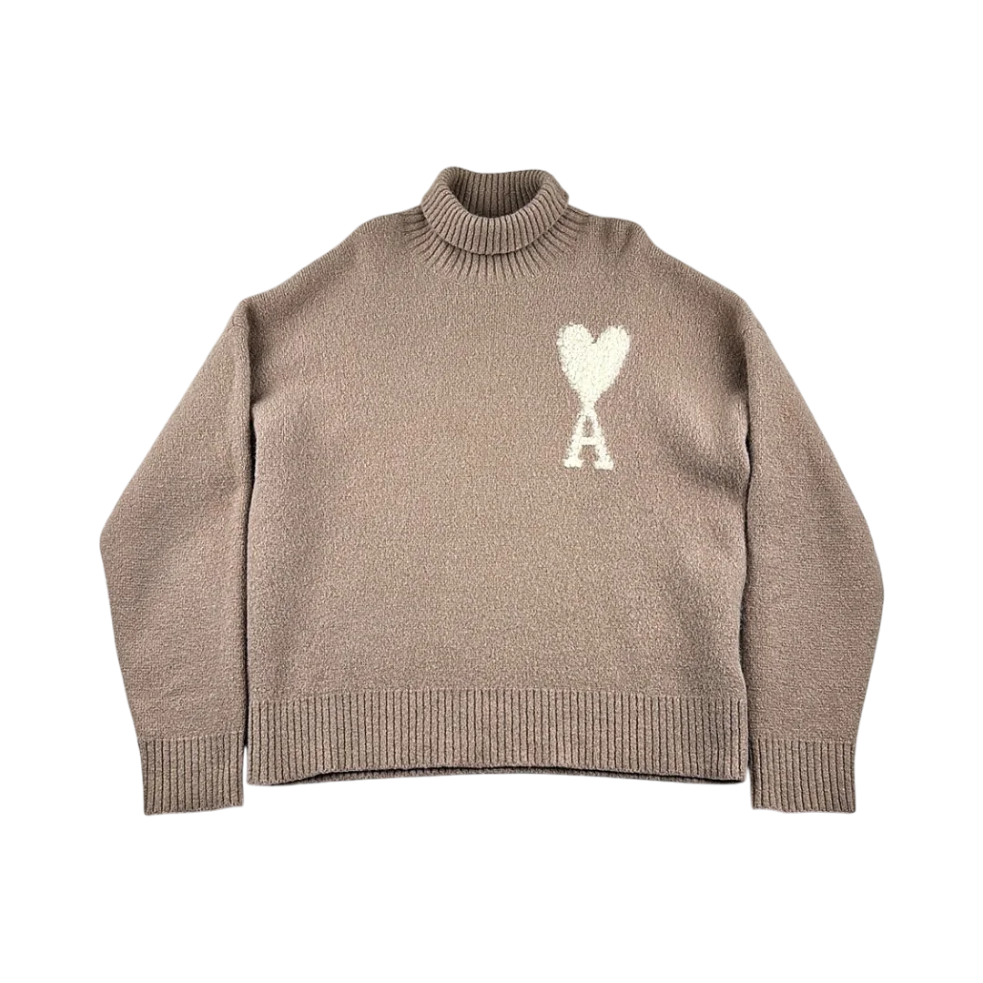 Ami Paris Pull Col Roulé — Taille L — Photo 1/3 #État_Très bon état