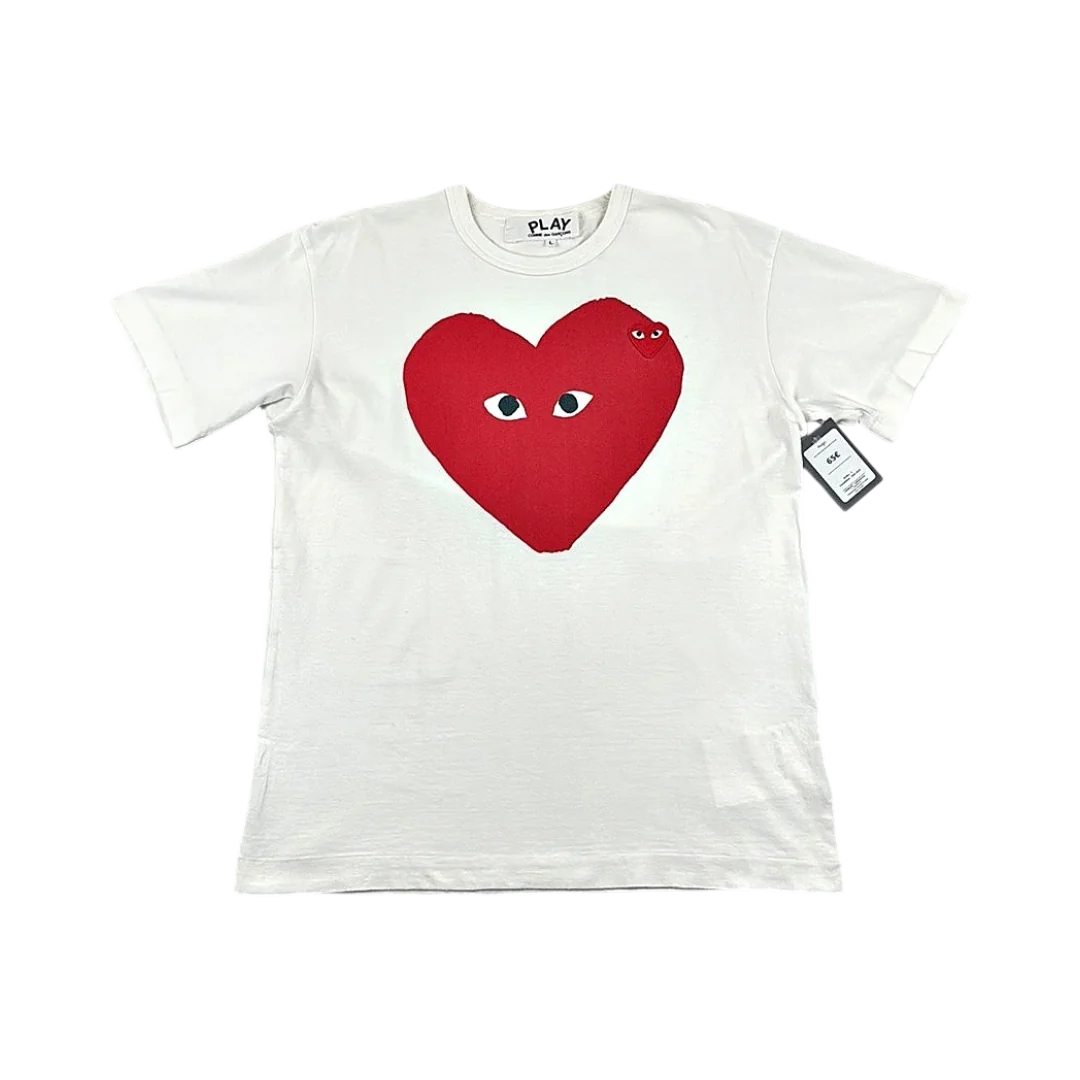 Comme Des Garçons T Shirt Gros Coeur — Taille L — Photo 1/3 #État_Bon état