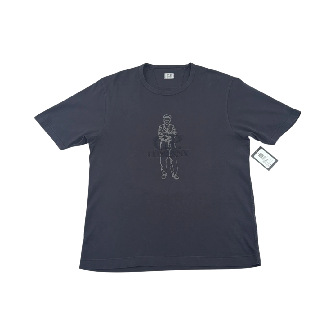 C.P. Company T-Shirt Broderie — Taille M — Photo 1/2 #État_Très bon état