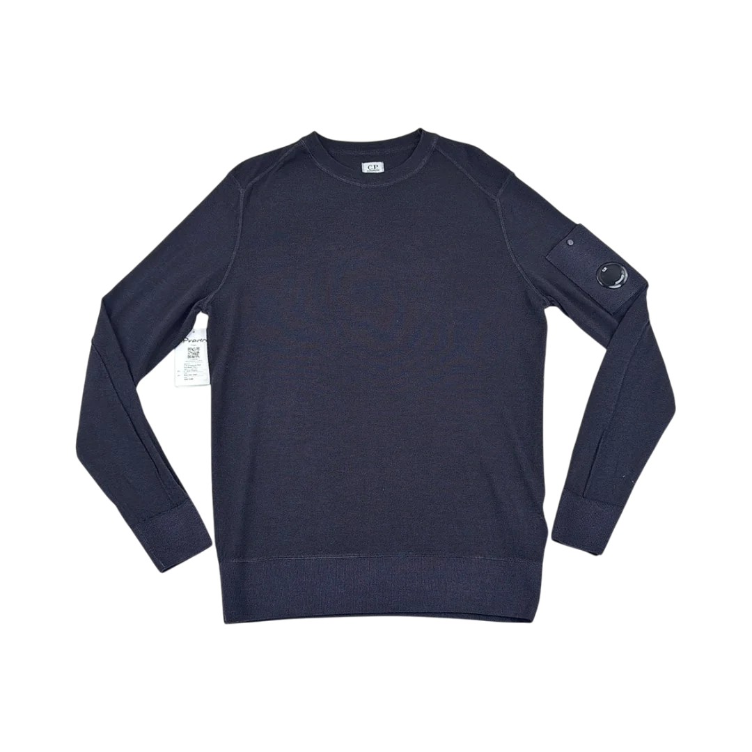 C.P. Company Pull Col Rond Fin Hooded — Taille L — Photo 1/3 #État_Très bon état