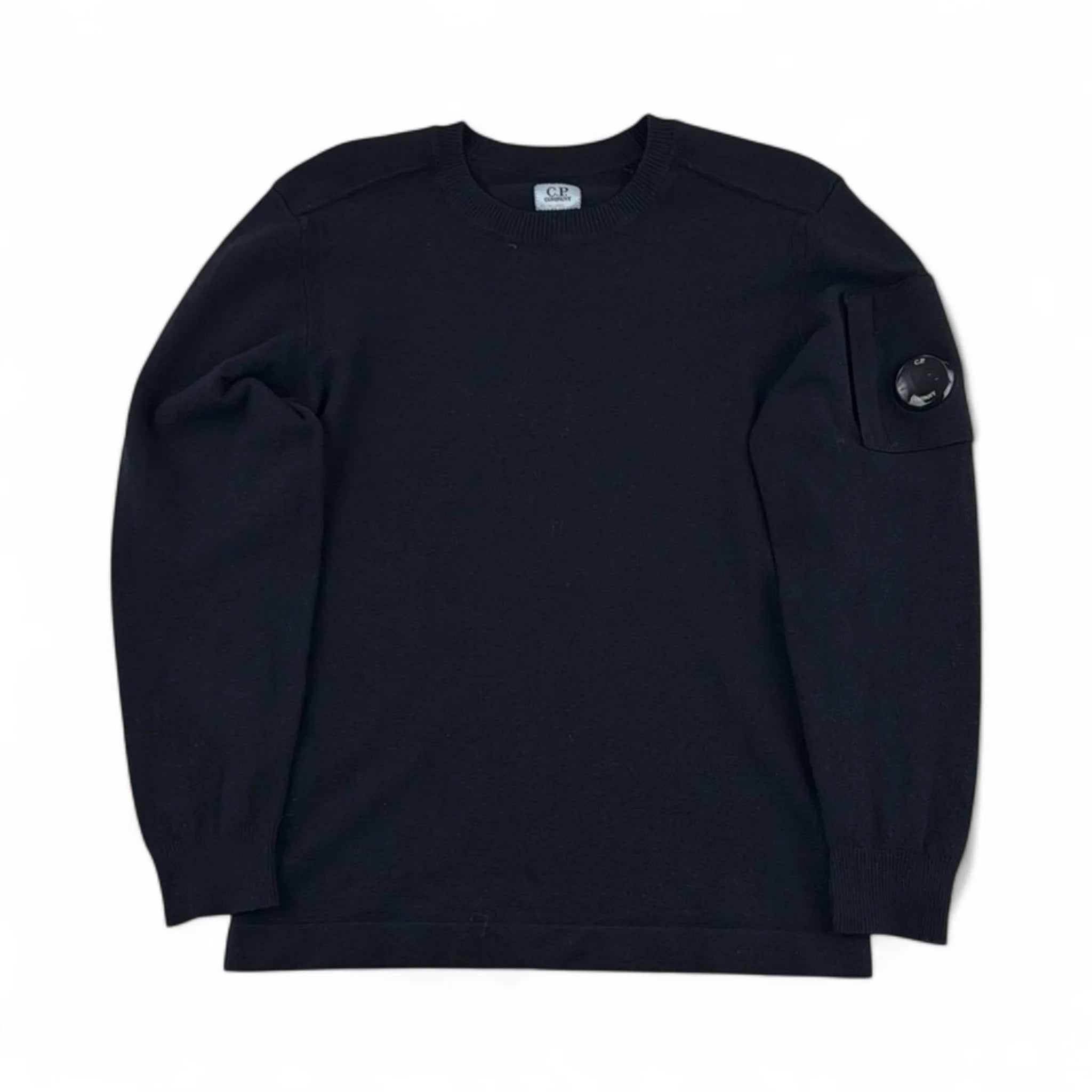 C.P. Company Pull Col Rond Laine Hooded — Taille S — Photo 1/3 #État_Occasion · Très bon