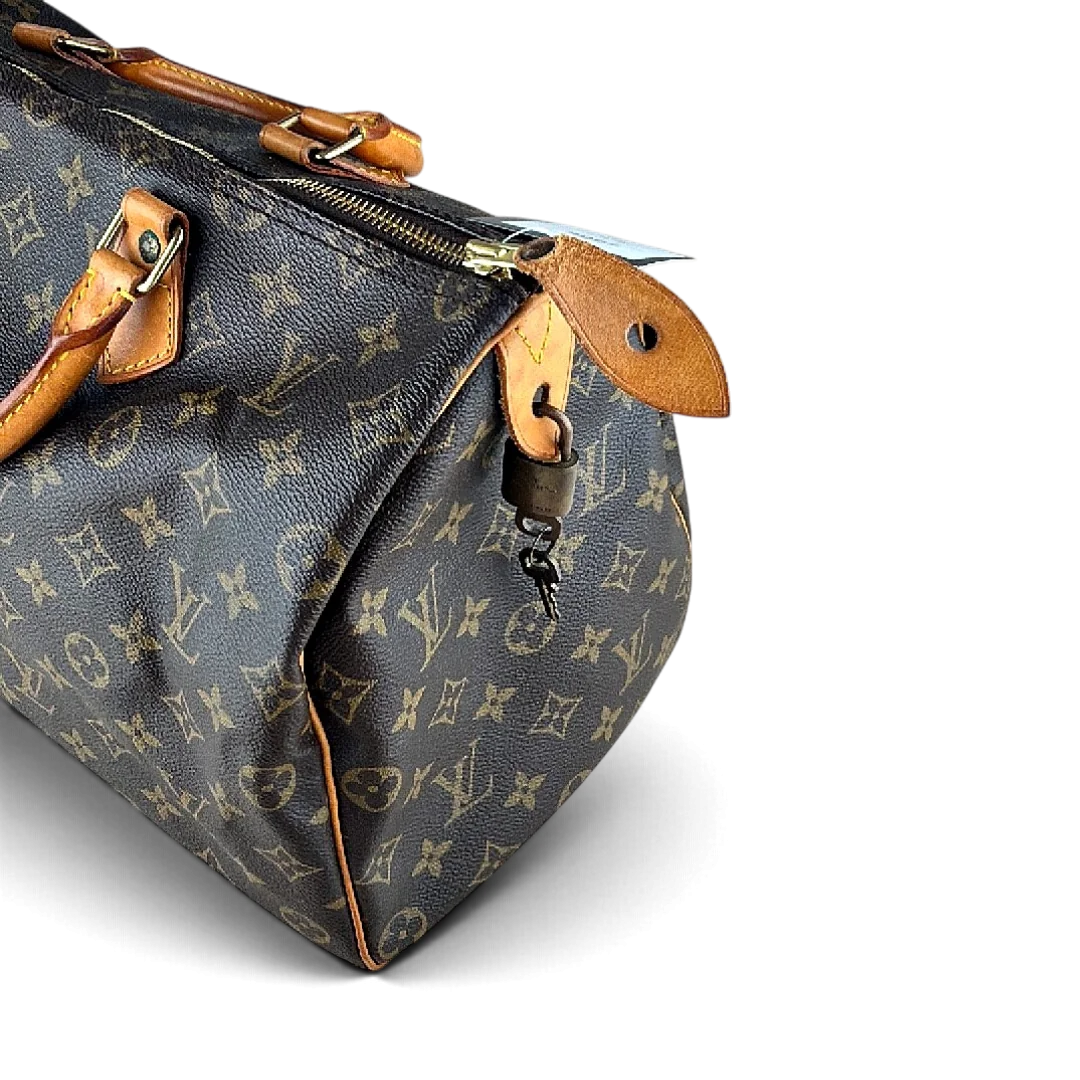 Louis Vuitton Speedy 35 Monogram — Taille 35 CM — Photo 9/10 #État_Très bon état · Pièce 1
