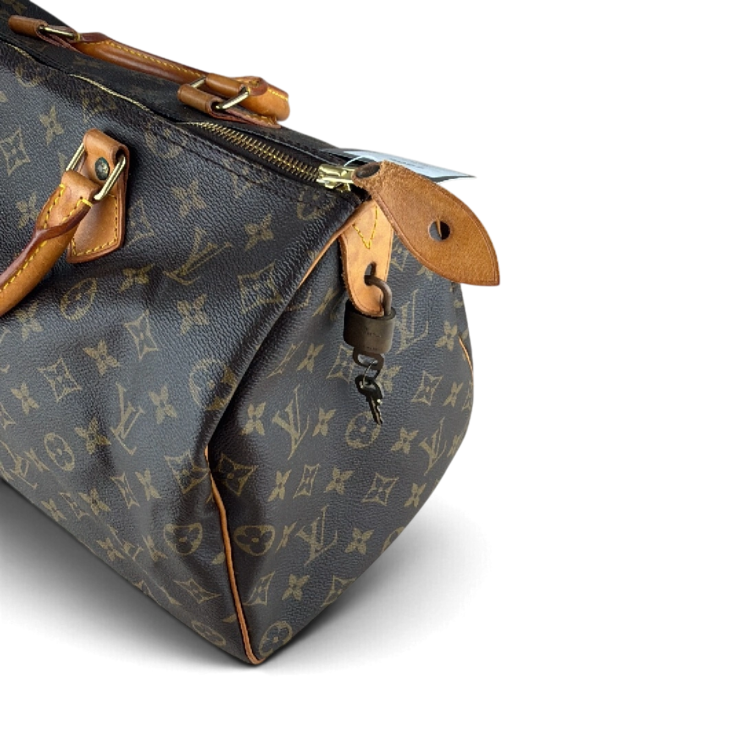 Louis Vuitton Speedy 35 Monogram — Taille 35 CM — Photo 9/10 #État_Très bon état · Pièce 1