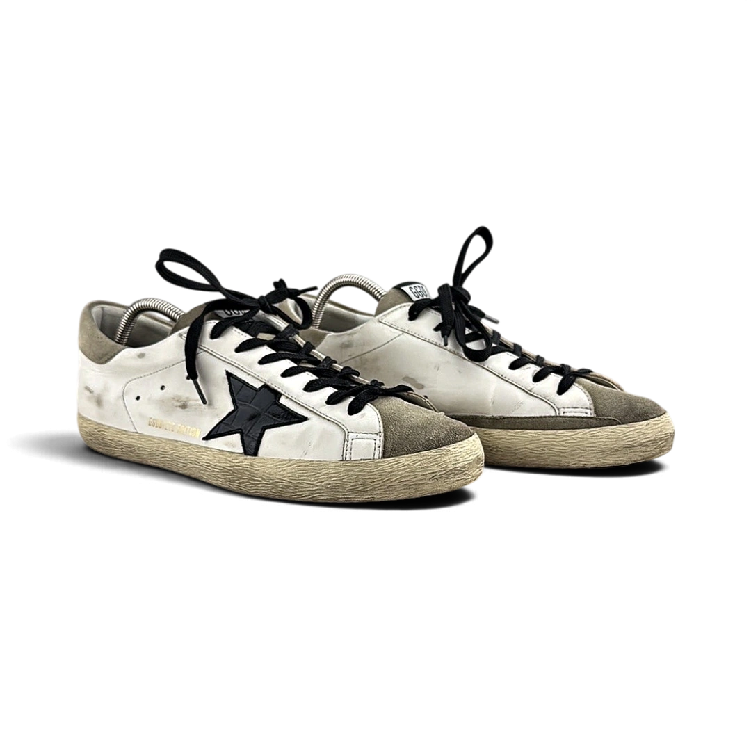 Golden Goose Super-Star Étoile Croco — Taille 44 — Photo 5/5 #État_Très bon état · Avec boîte