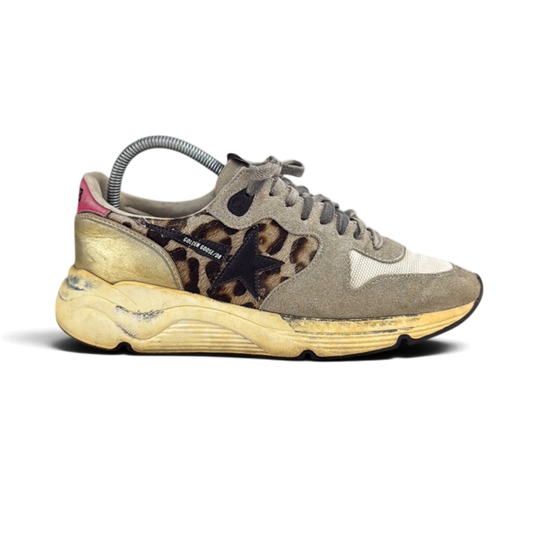 Golden Goose Running Sole Leopard — Taille 37 — Photo 1/5 #État_Très bon état · Sans boîte