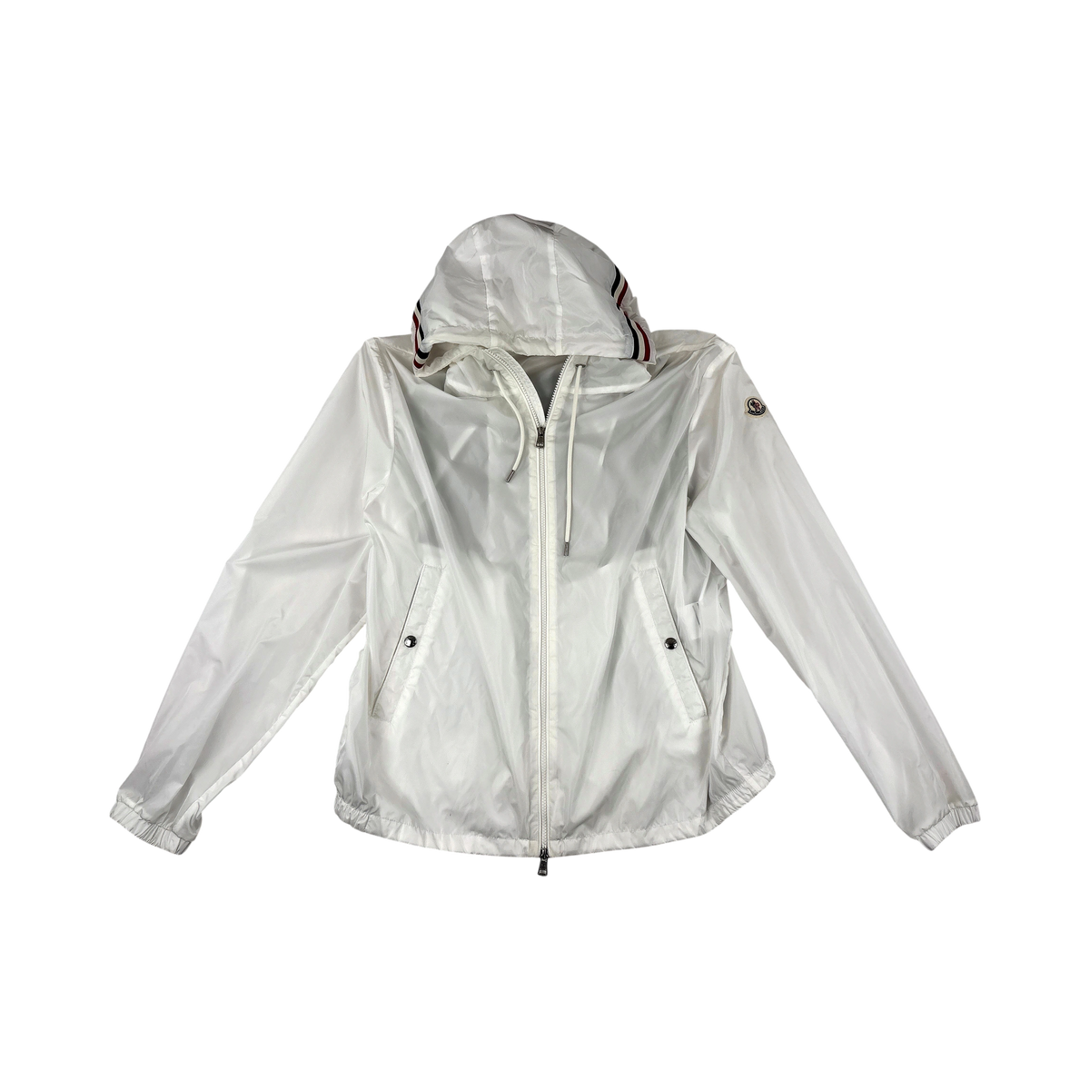 Moncler Parka Capuche Bande — Taille L — Photo 1/3 #État_Très bon état