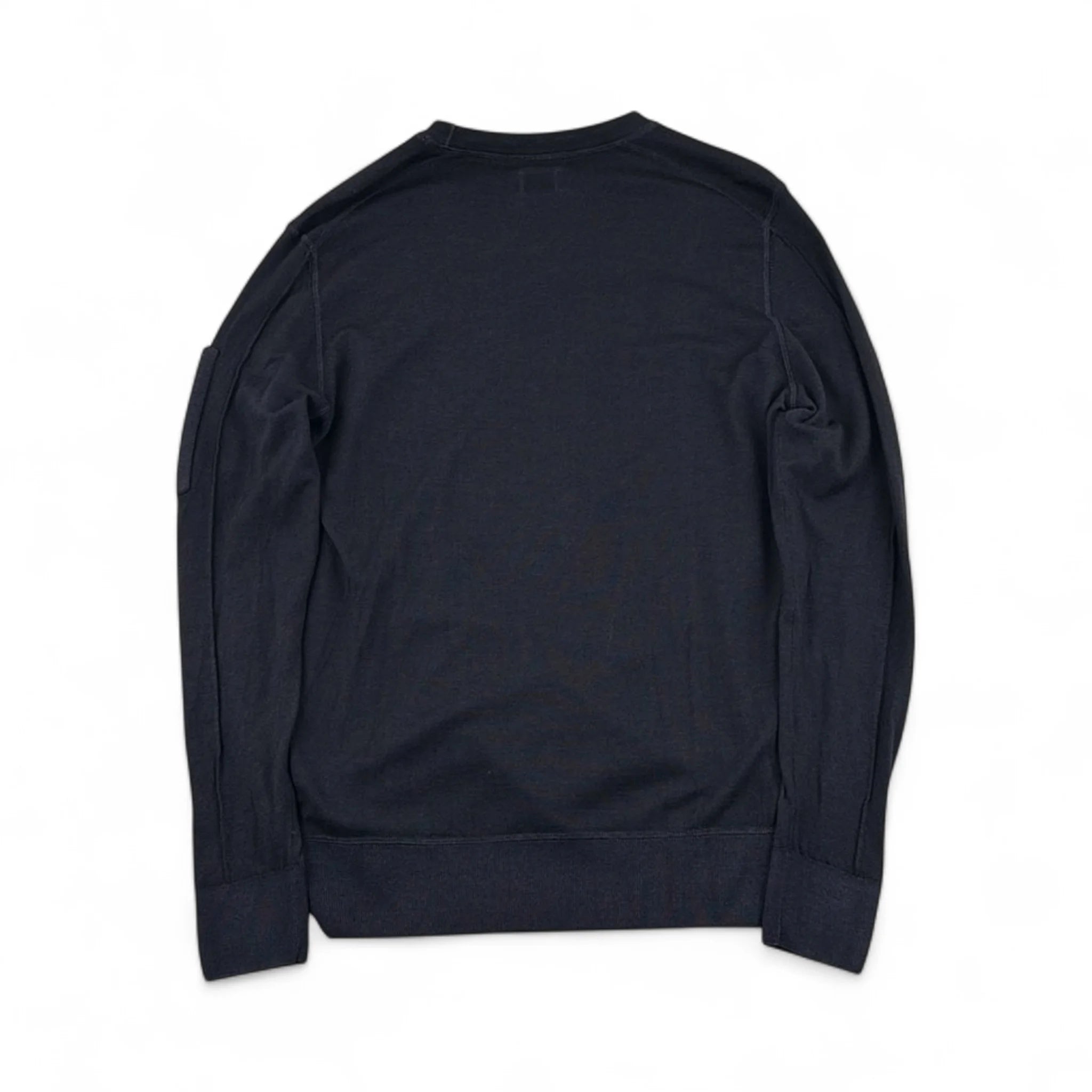 C.P. Company Pull Col Rond Fin Hooded — Taille L — Photo 3/3 #État_Occasion · Bon avec défauts mineurs
