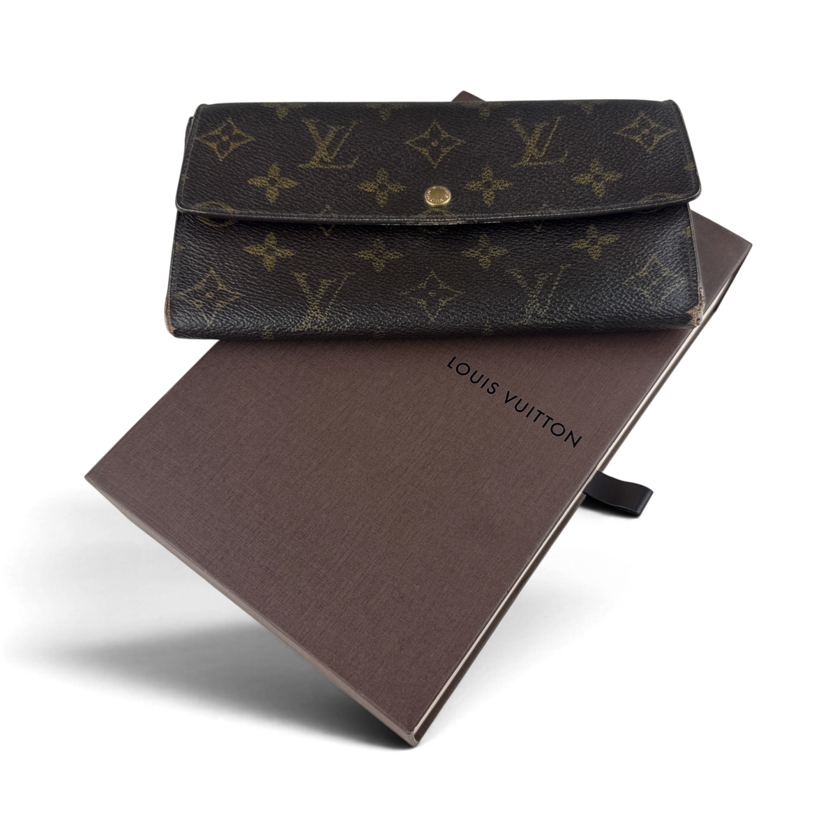 Louis Vuitton Portefeuille Sarah — Taille UNIQUE — Photo 1/4 #État_Très bon état
