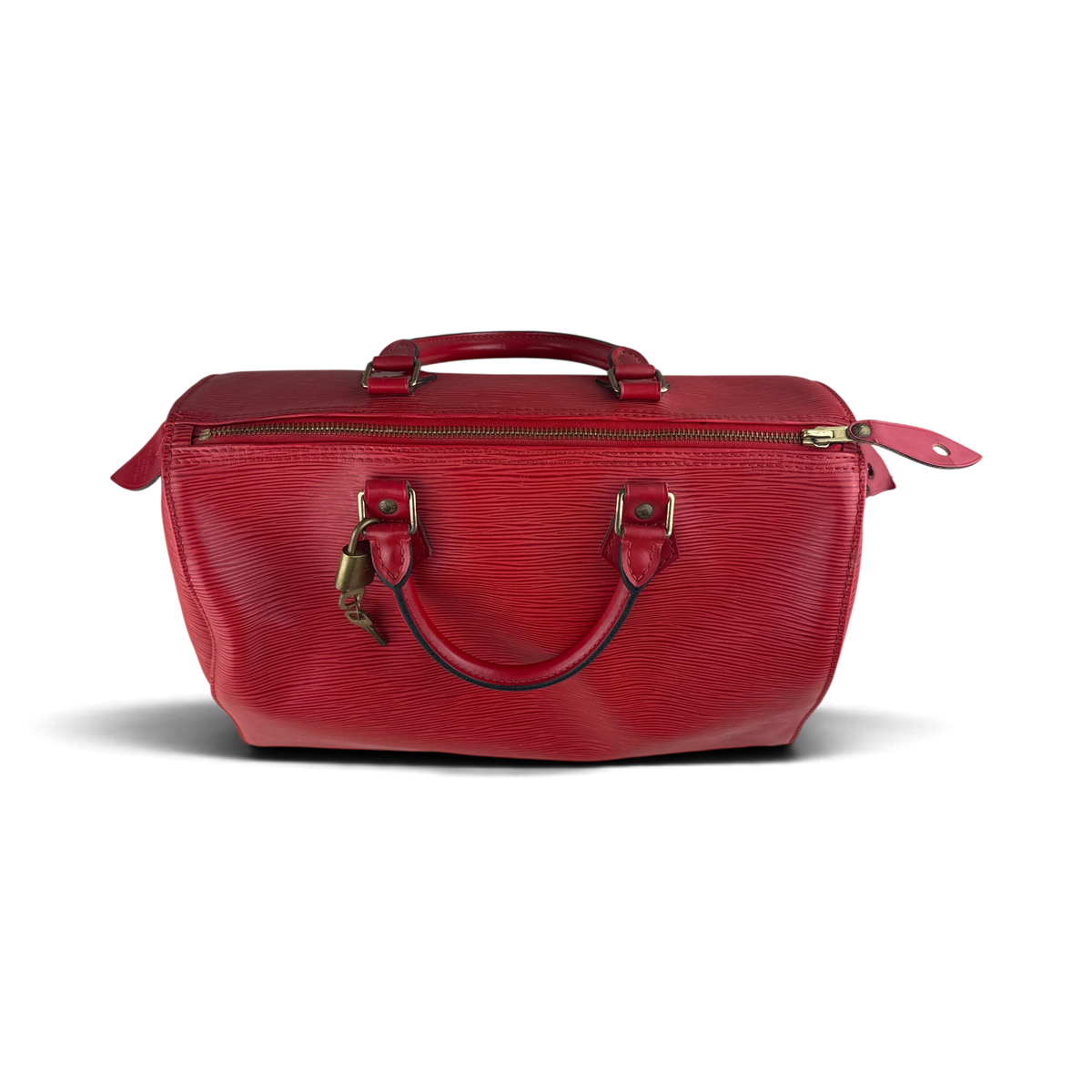 Louis Vuitton Speedy Épi Rouge — Taille 30 CM — Photo 8/10 #État_Très bon état