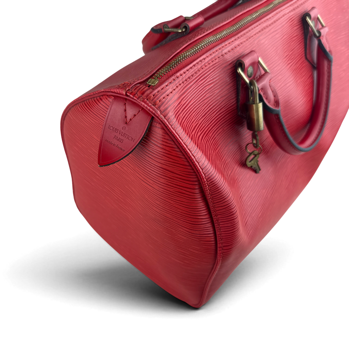Louis Vuitton Speedy Épi Rouge — Taille 30 CM — Photo 10/10 #État_Très bon état