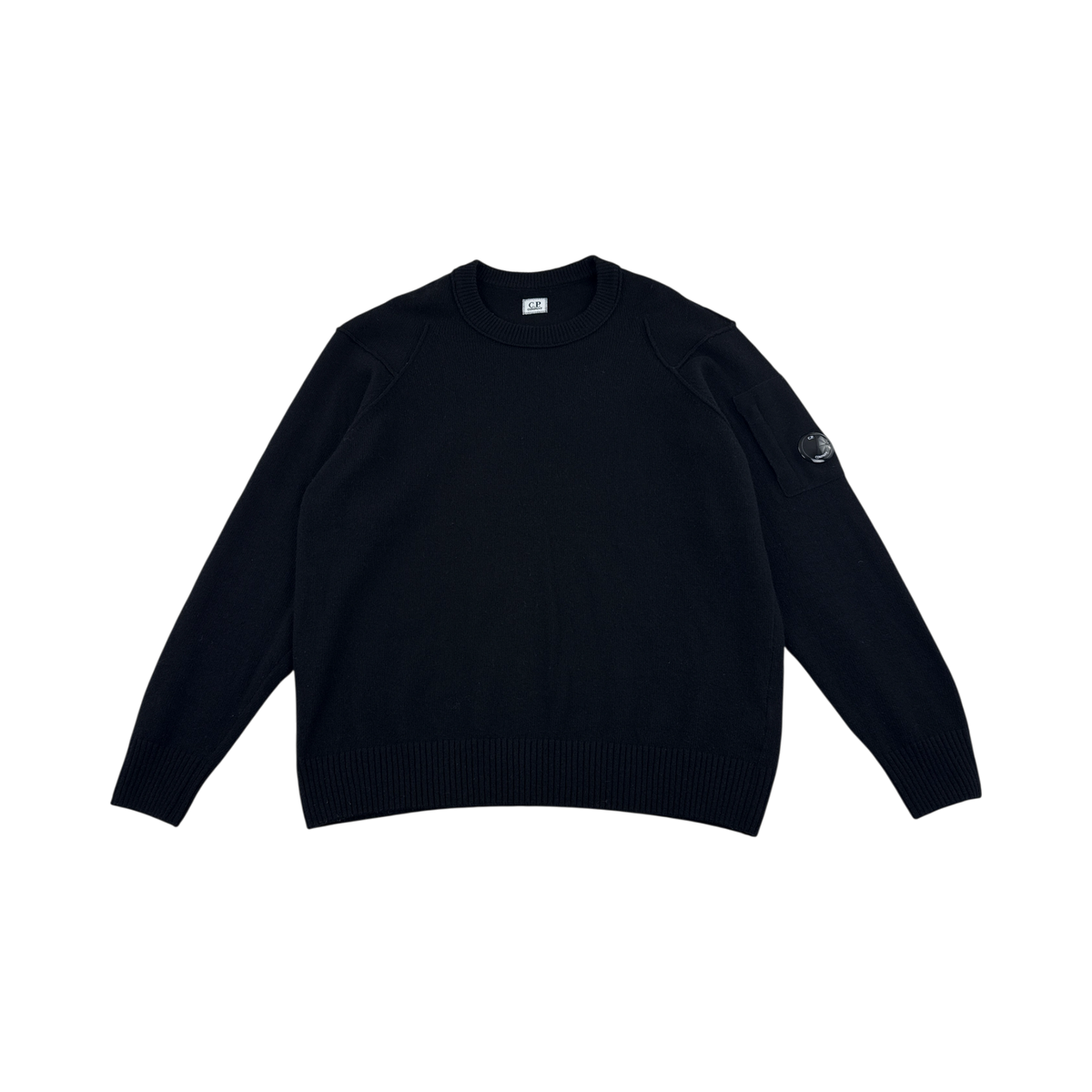 C.P. Company Pull Col Rond Laine Hooded — Taille XL — Photo 1/2 #État_Très bon état