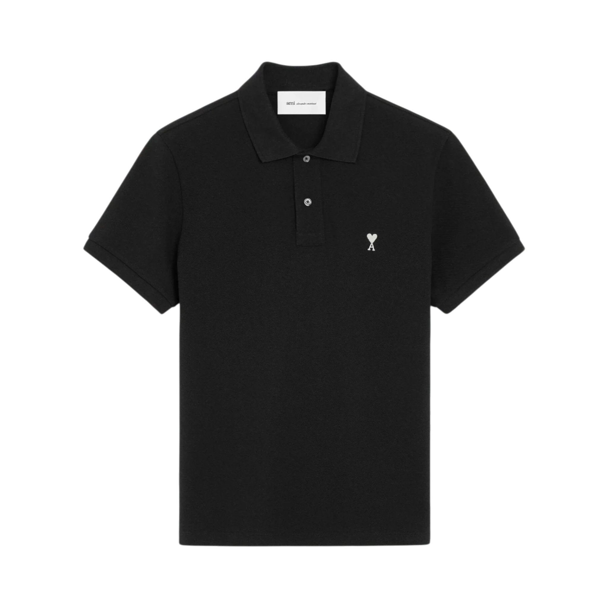 Ami Paris Polo Cœur Blanc