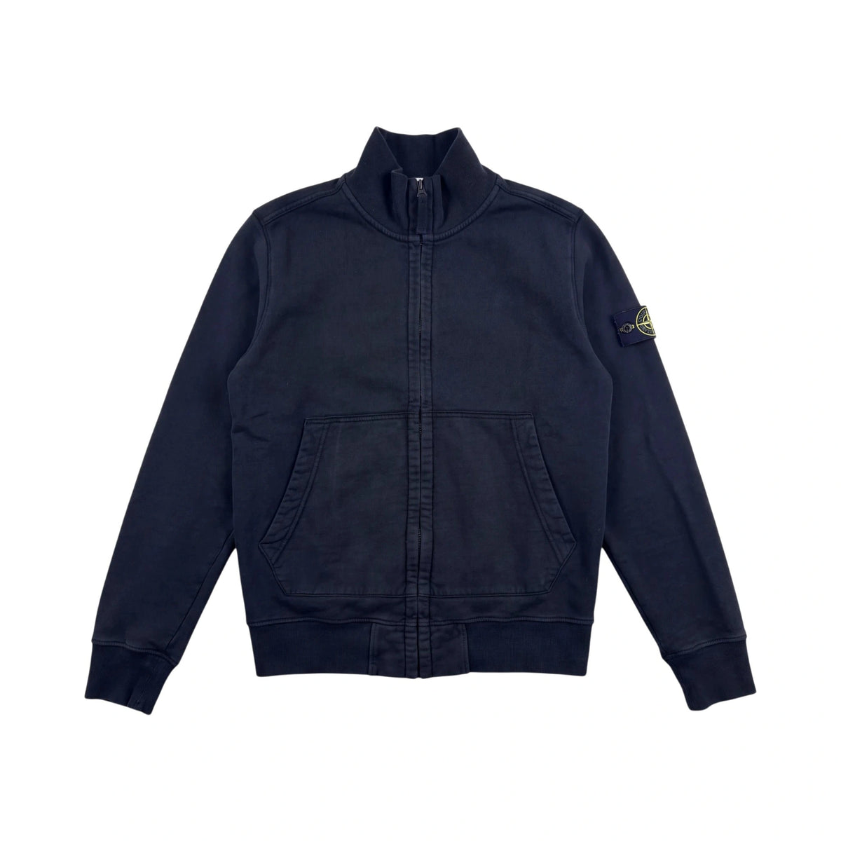 Stone Island Zip Sans Capuche